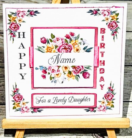 Daughter Birthday Card