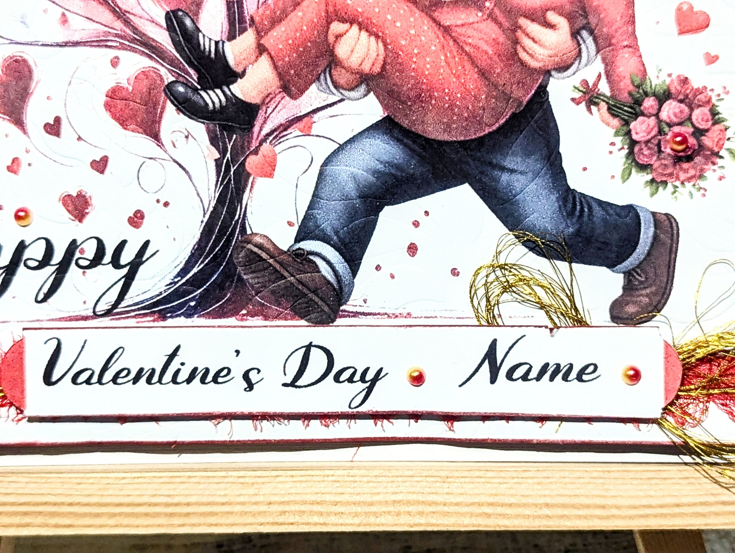 Personalised Valentines Day Card for Husband Wife Boyfriend Fiance ...