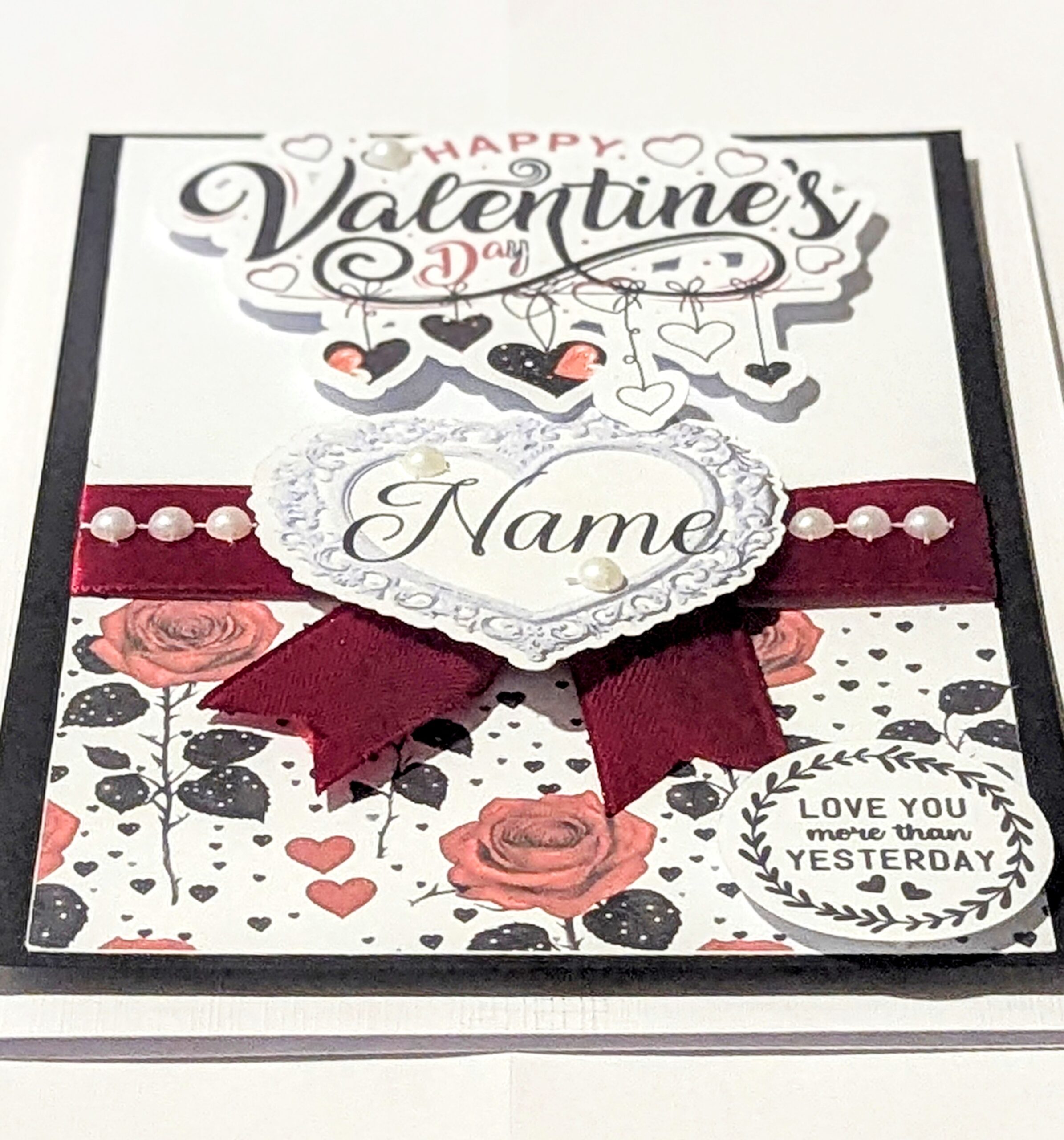 Personalised Valentines Day Card for Husband Wife Boyfriend Fiance ...