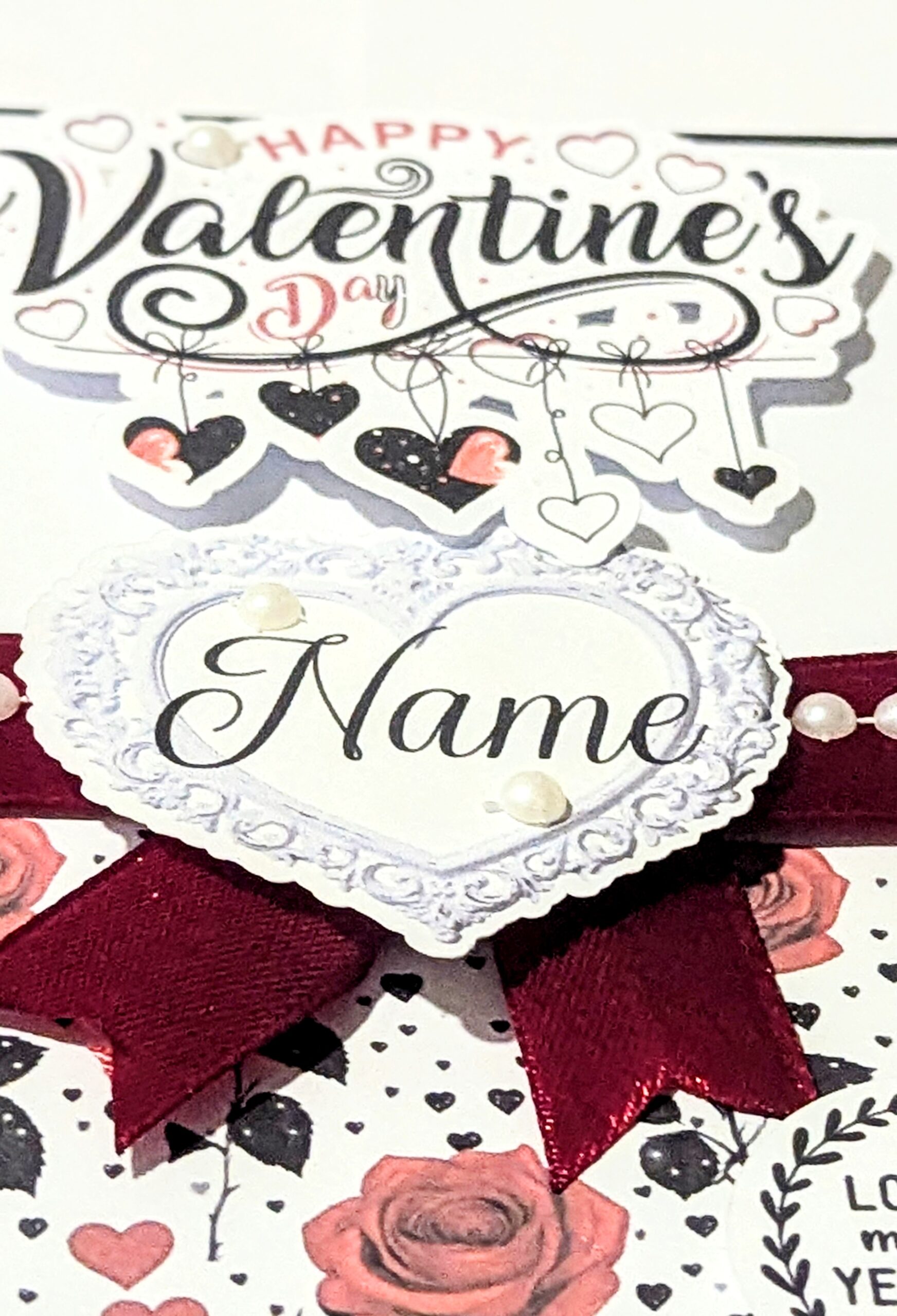 Personalised Valentines Day Card for Husband Wife Boyfriend Fiance ...
