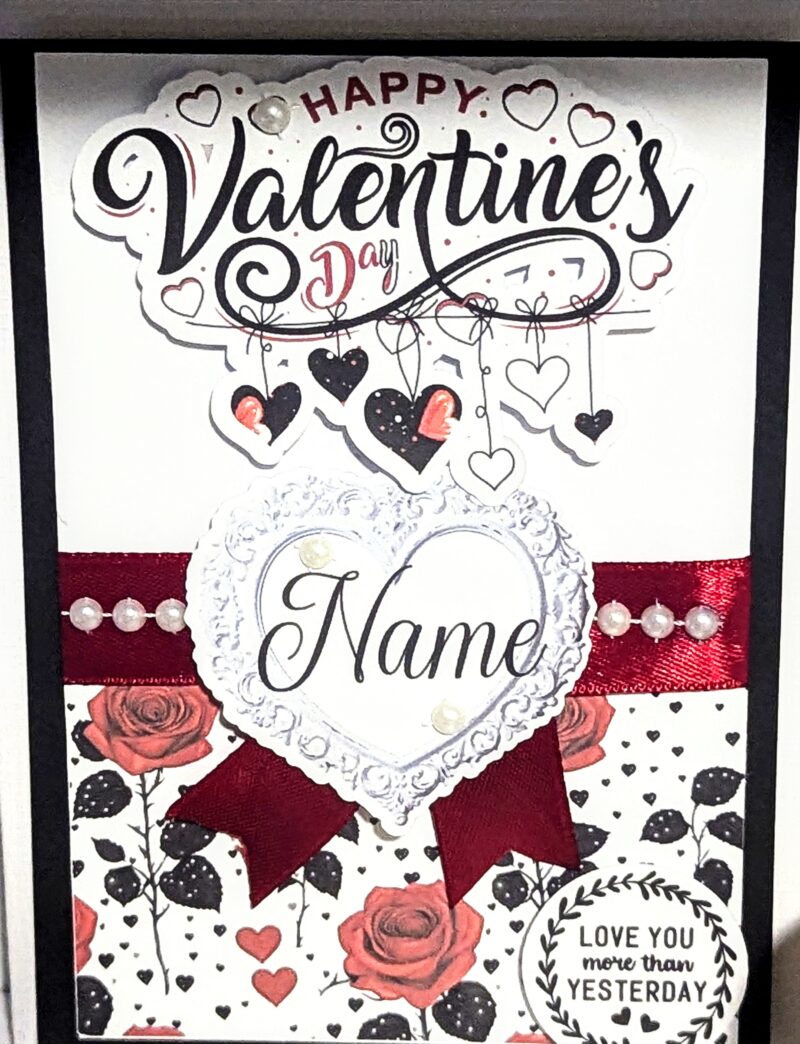 Personalised Valentines Day Card for Husband Wife Boyfriend Fiance ...