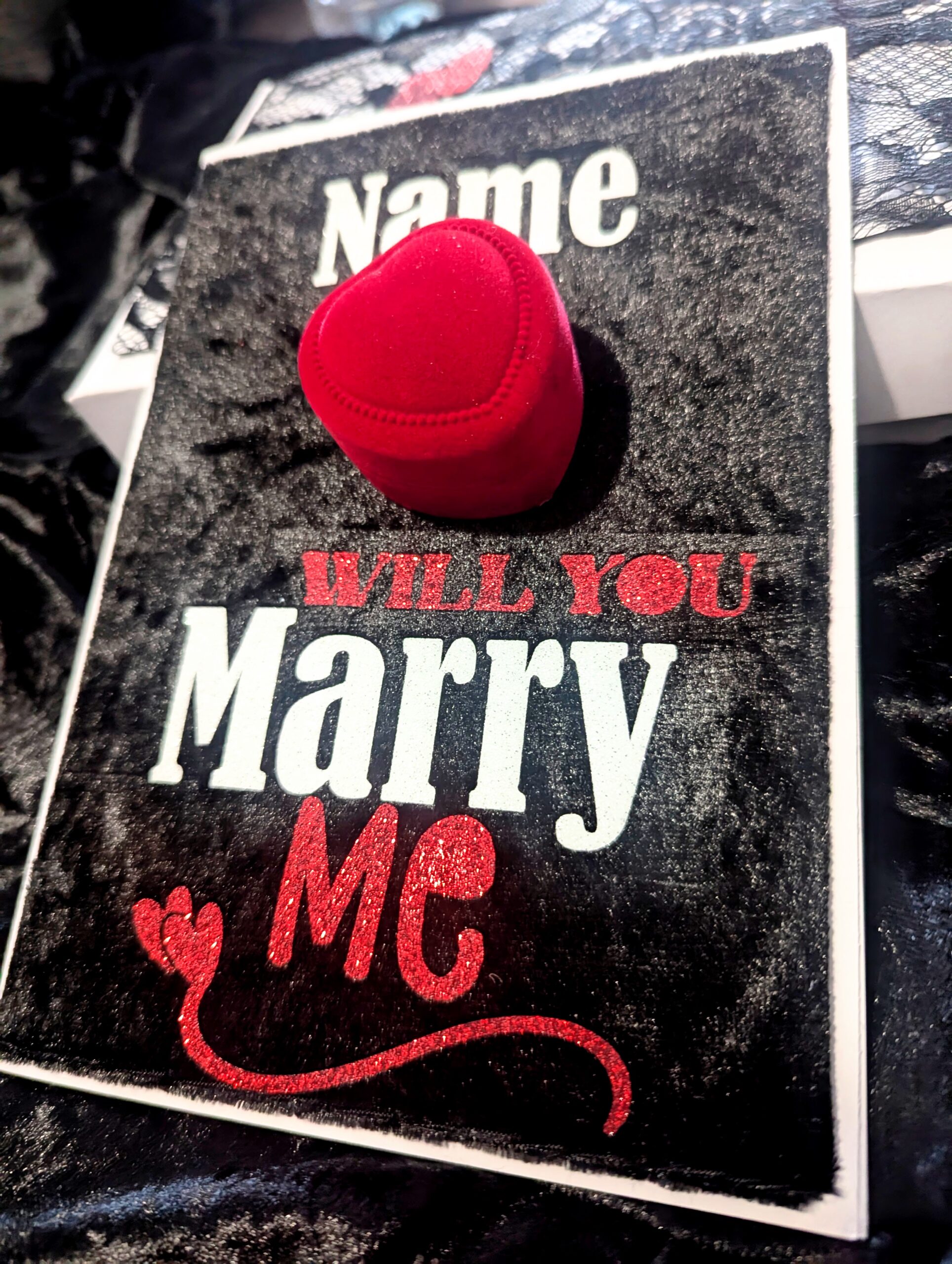 Will you marry me