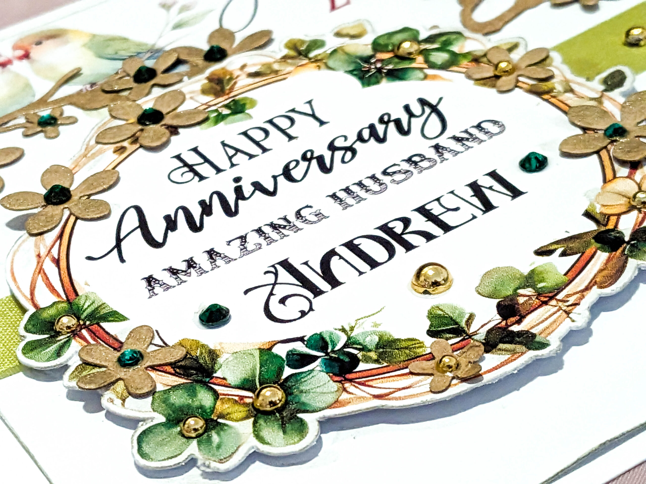 Personalised Anniversary Card for Wife Husband Partner Girtlfriend Boyfriend - Image 19