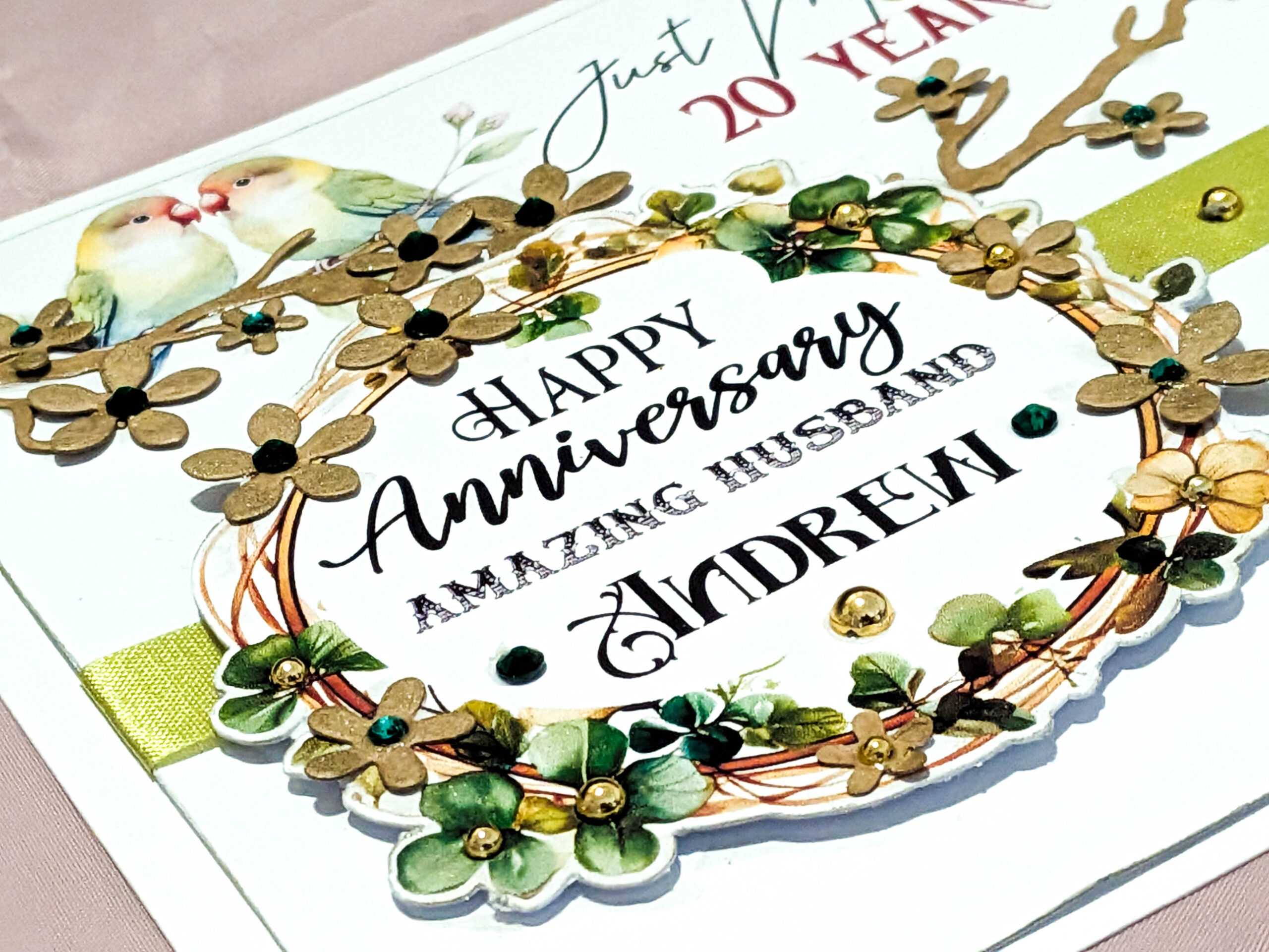 Personalised Anniversary Card for Wife Husband Partner Girtlfriend Boyfriend - Image 18