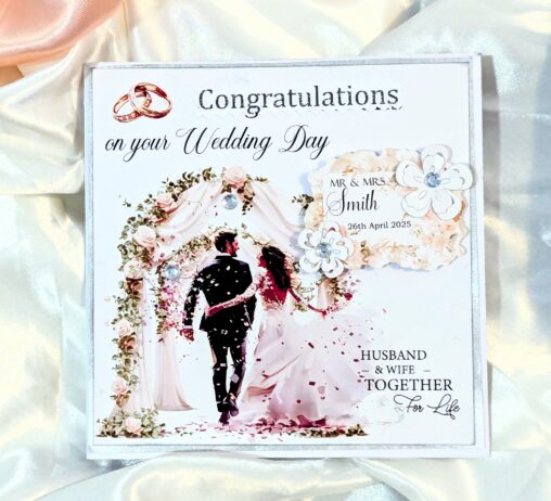 congatulation wedding card