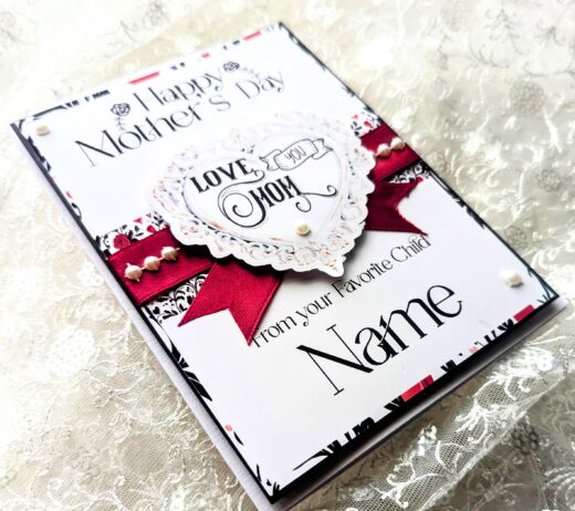 Personalised Mother's Day Card Mum Mam Mother Grandmother Gramdma Mother-in-Law