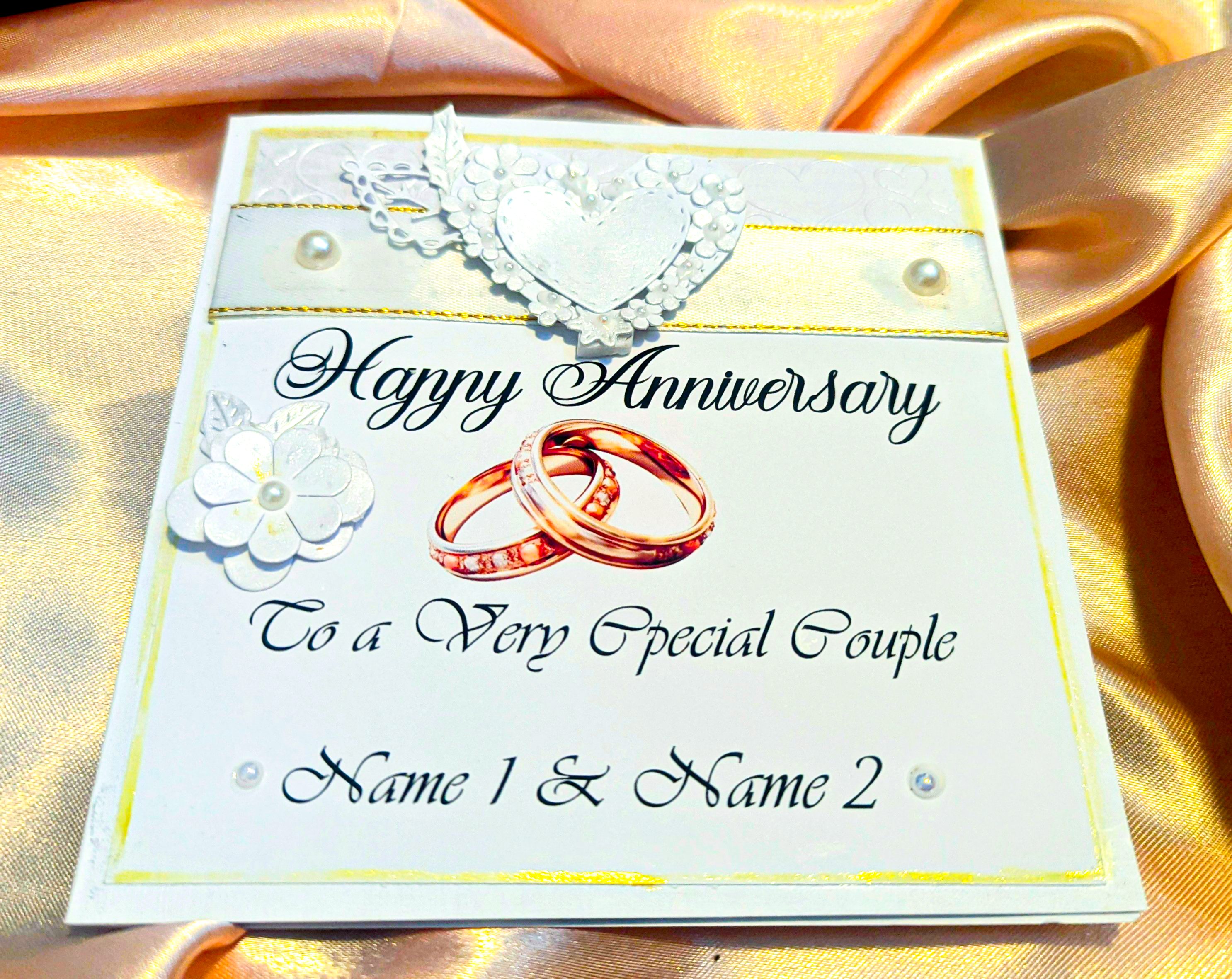 Wedding Anniversary Card for a special couple