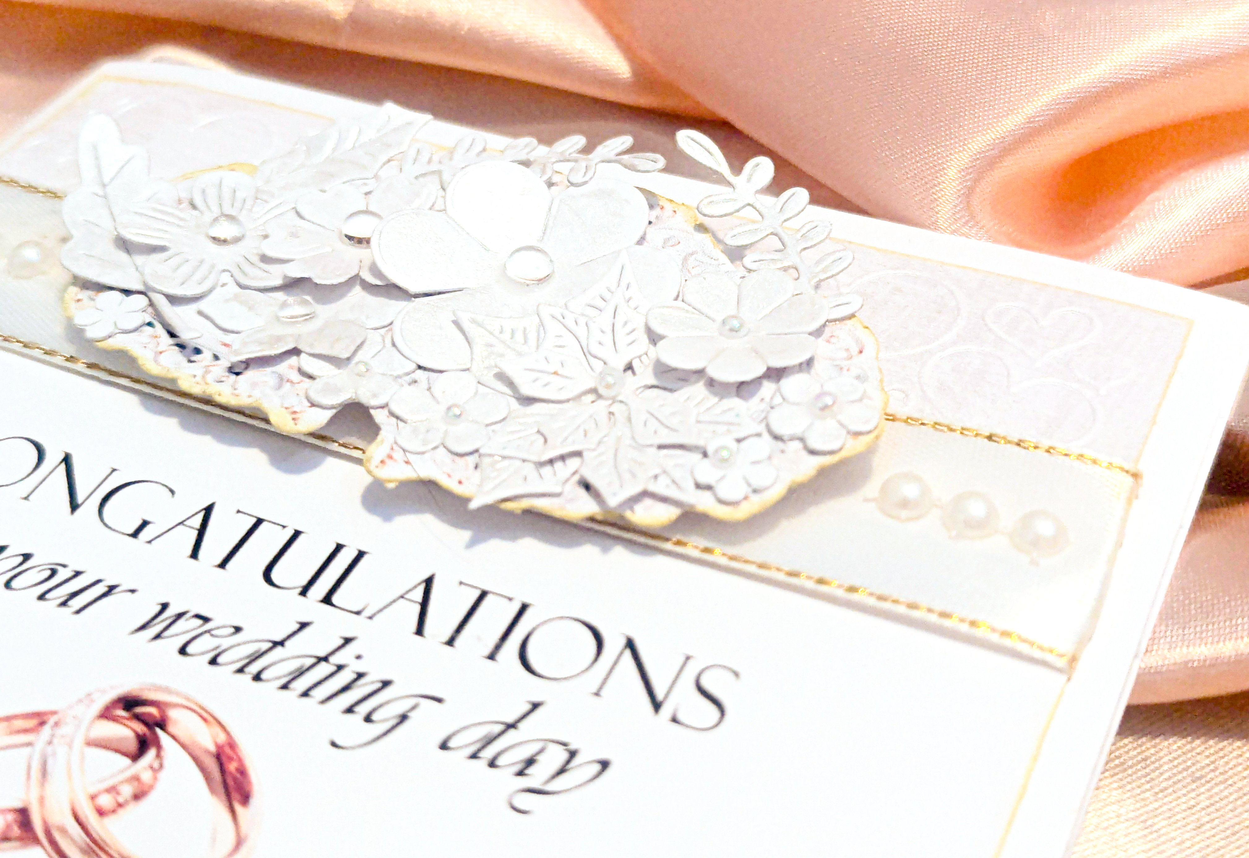 Personalised Wedding Day Card Congratulations Bride Groom Anniversary Engagement - Image 8