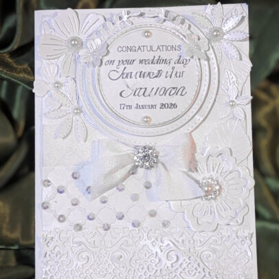 Personalised Wedding Card