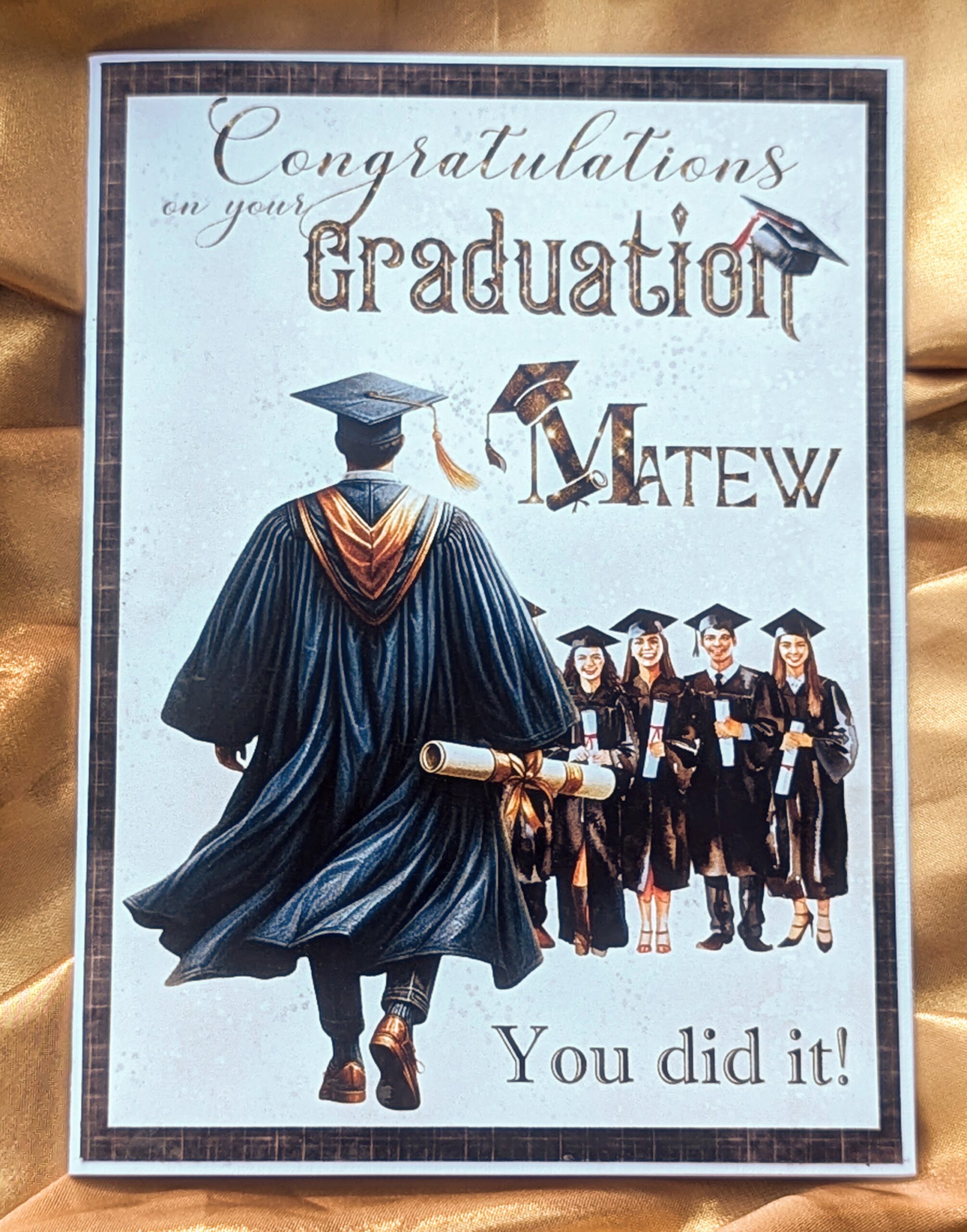 Graduation Card Son