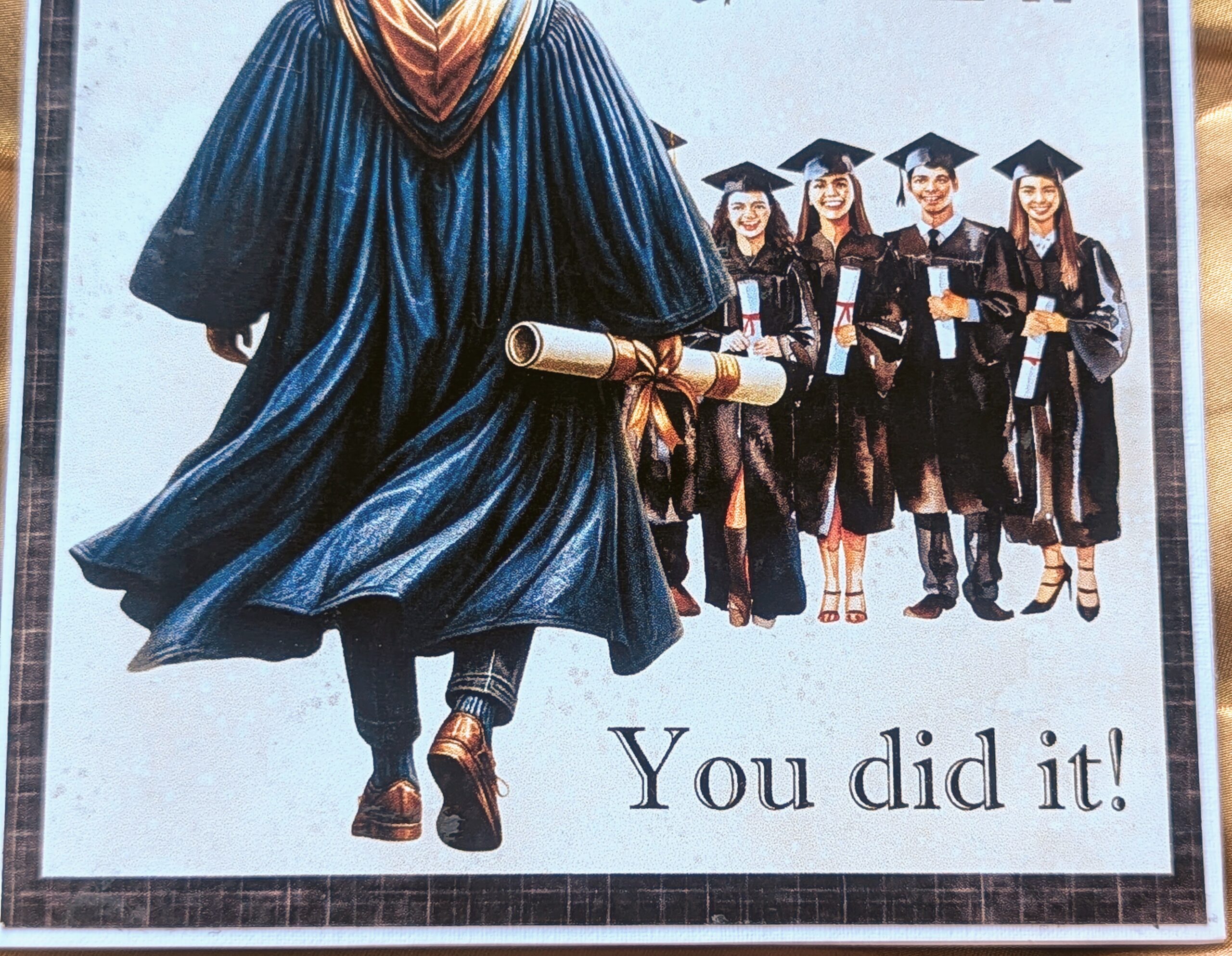 Personalised Graduation Card Son Grandson Brother Boys Male - Image 5