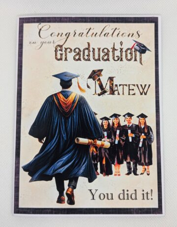 Graduation Card Son