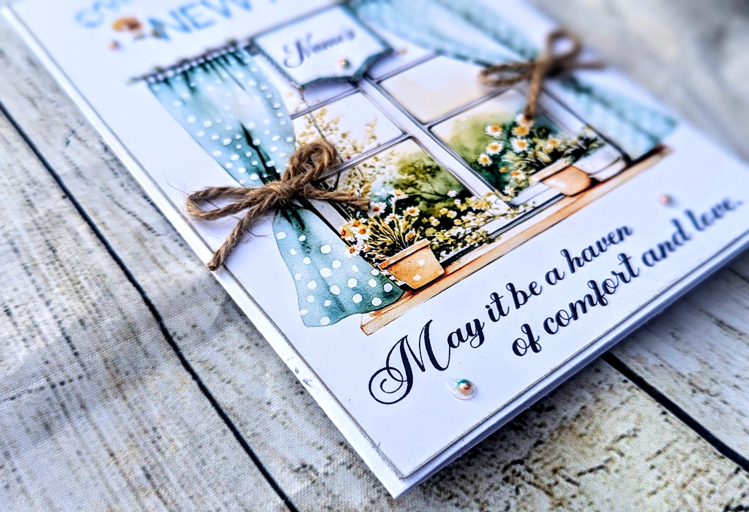 3D Personalised New Home Card Handmade House Warming Card ...