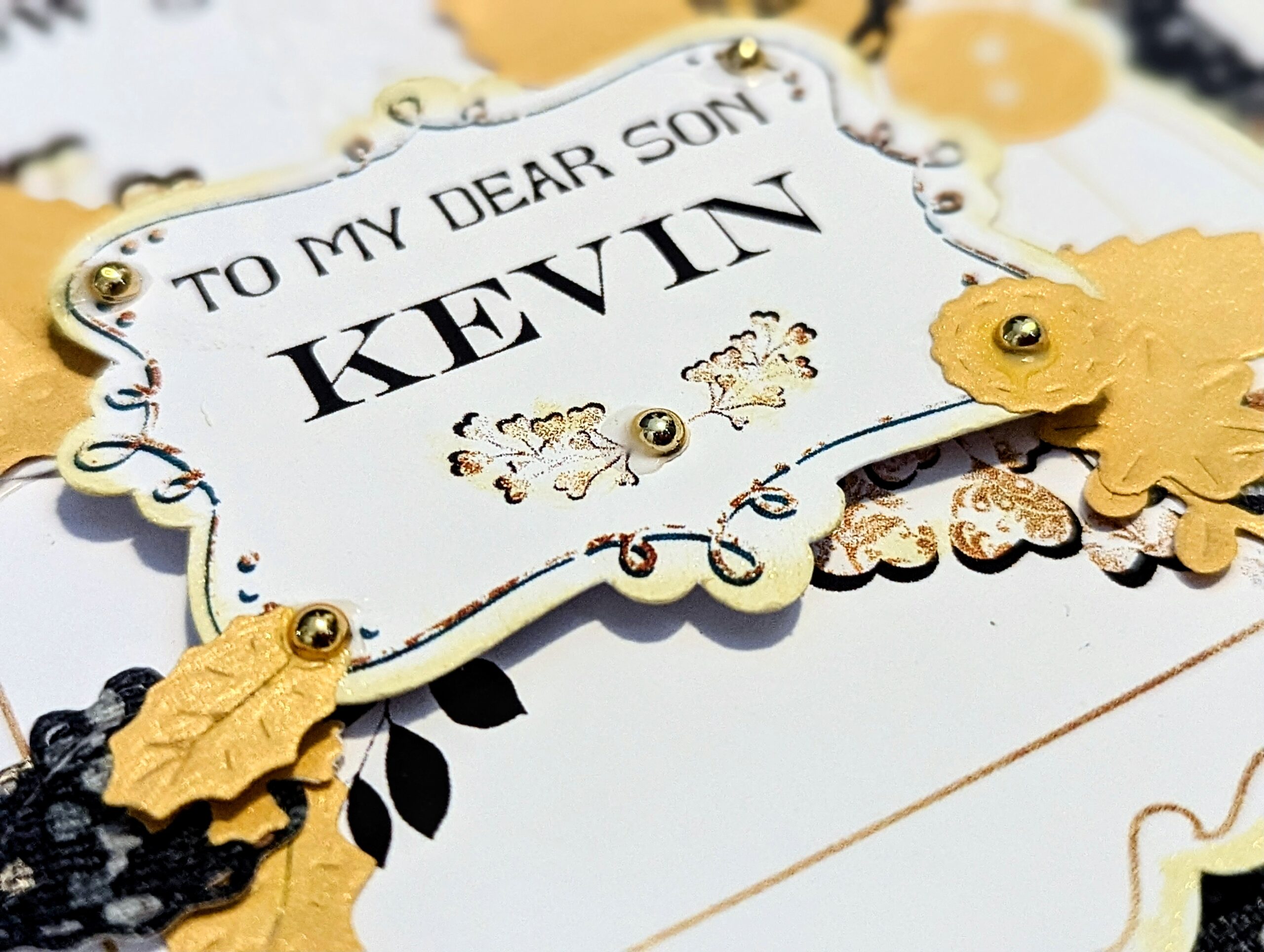 Handmade Personalized House Warming Card – "New Home, New Adventure" – For Son - Image 7