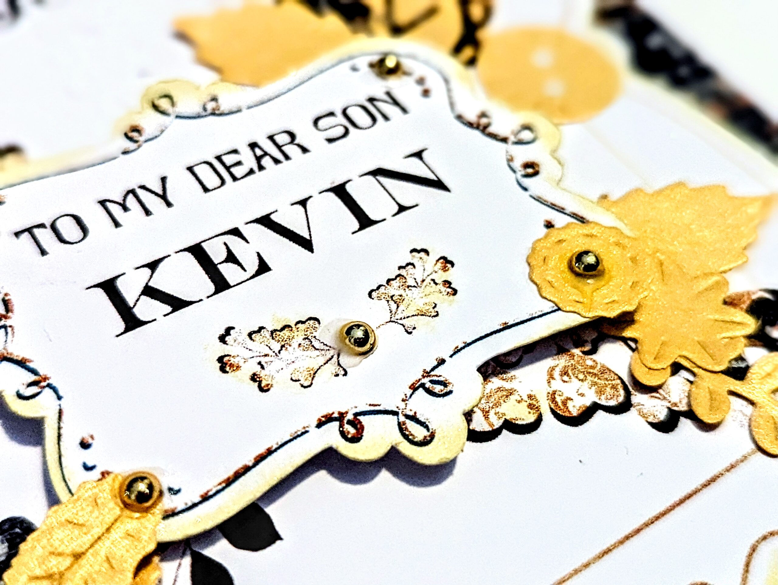 Handmade Personalized House Warming Card – "New Home, New Adventure" – For Son - Image 12