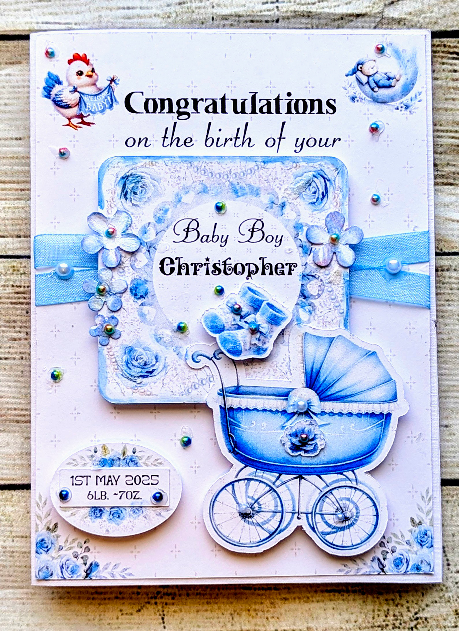 New Baby Card - Congratulations