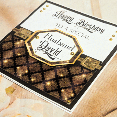 Personalised Birthday Card for Him Husband