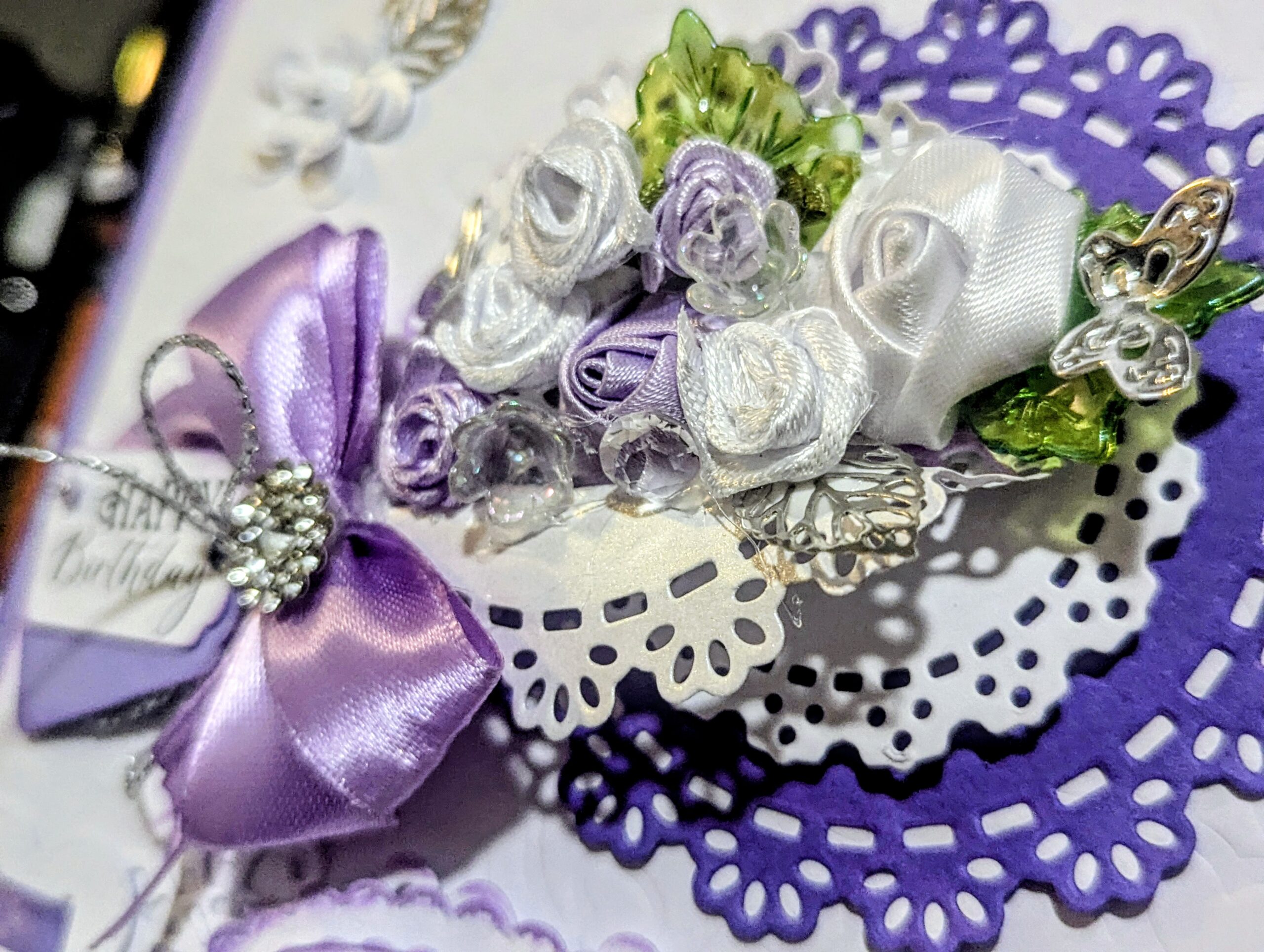 Luxury Handmade Personalised Card in a Box- Wedding, Birthday-Any Occasion, Name - Image 4