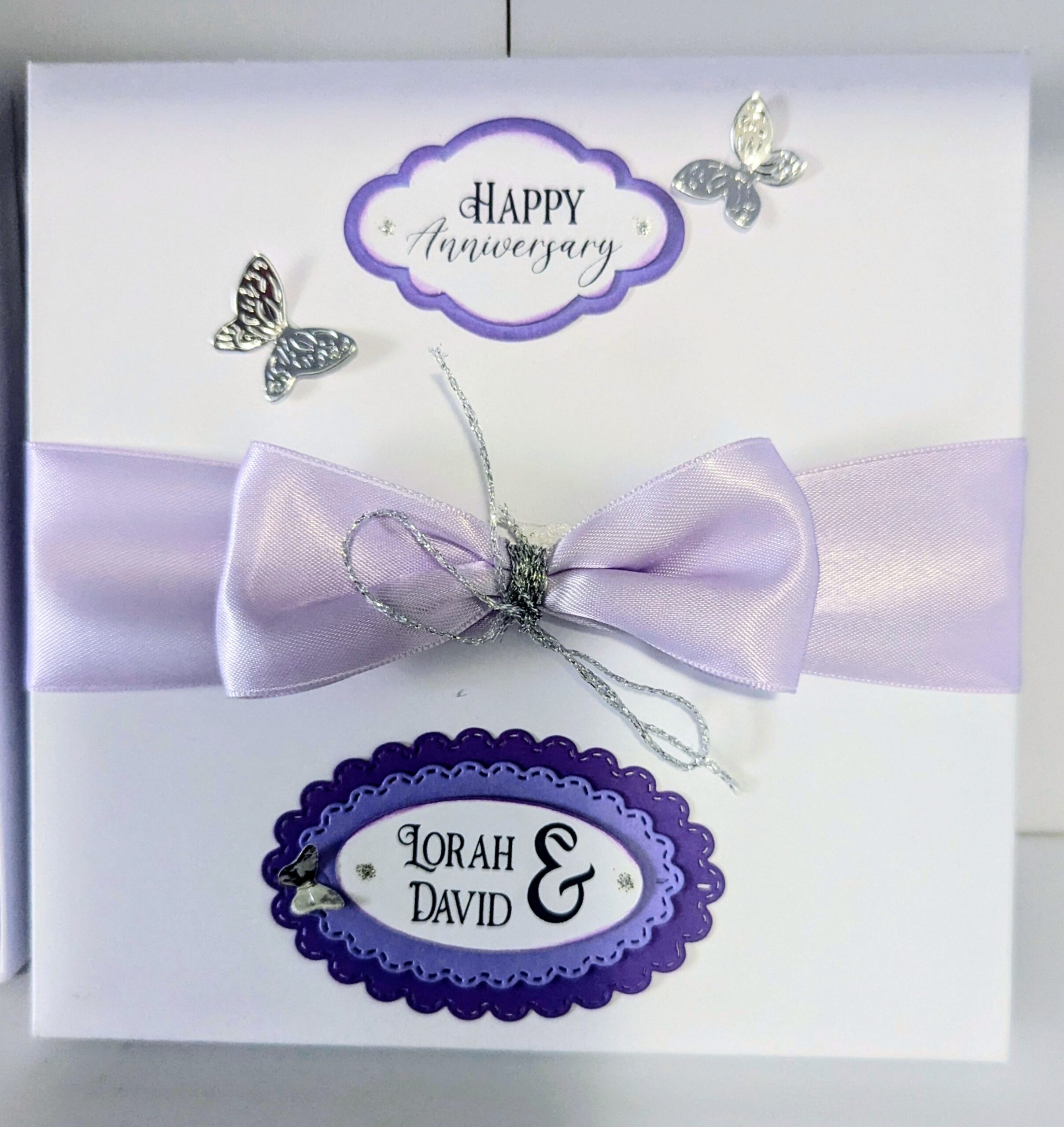 Luxury Handmade Personalised Card in a Box- Wedding, Birthday-Any Occasion, Name - Image 17