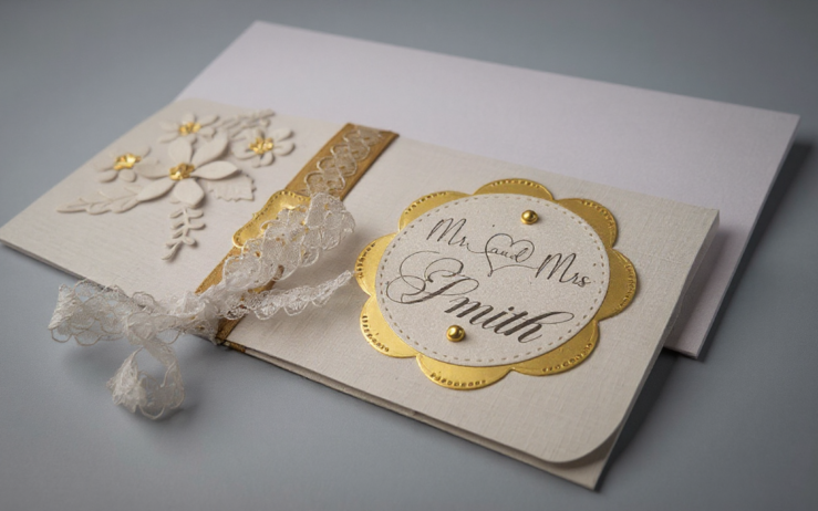 Golden Cash Money Wallet Envelope