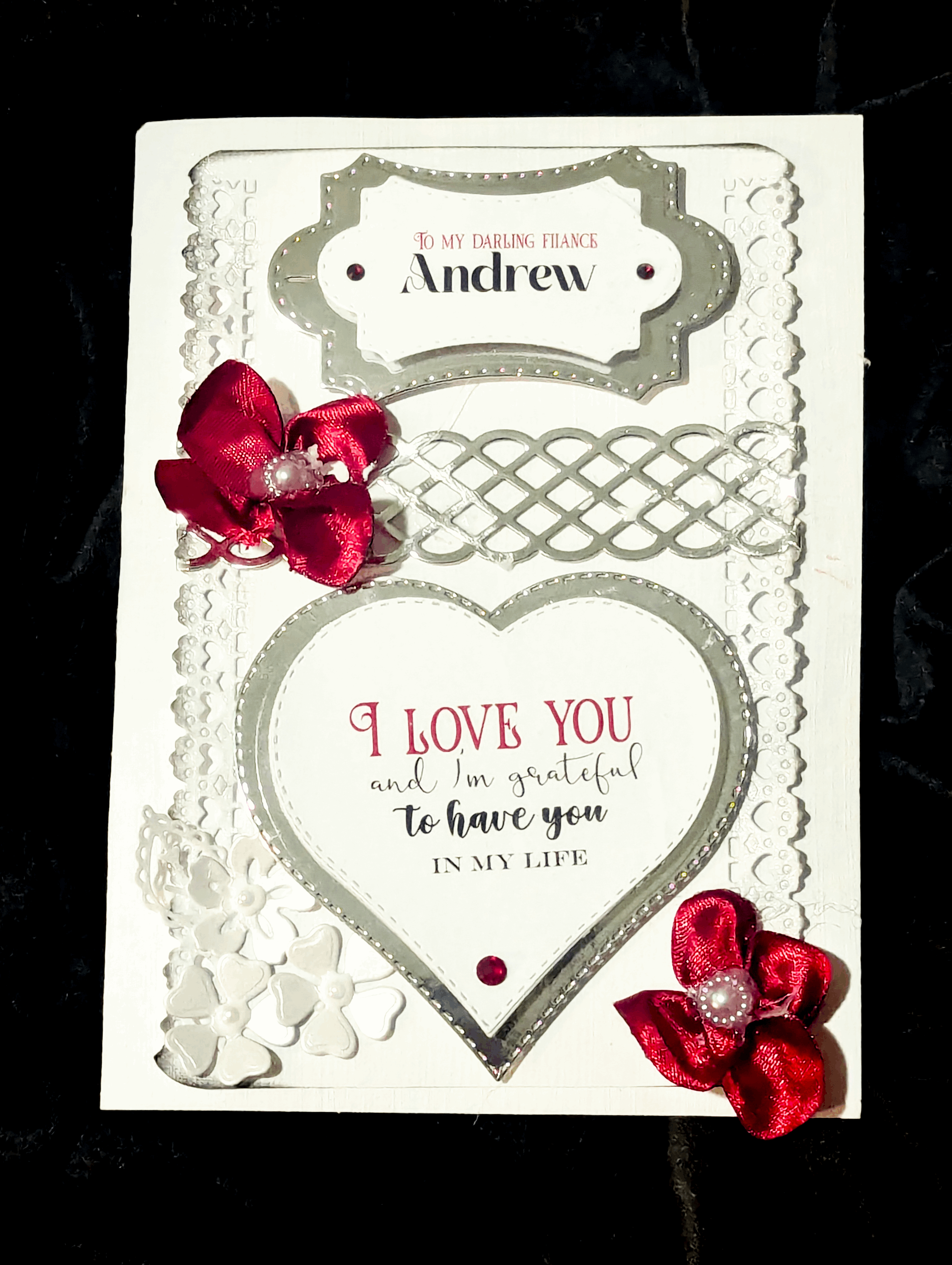 Personalised Love Card for Husband Wife Boyfriend Fiance Girlfriend ...