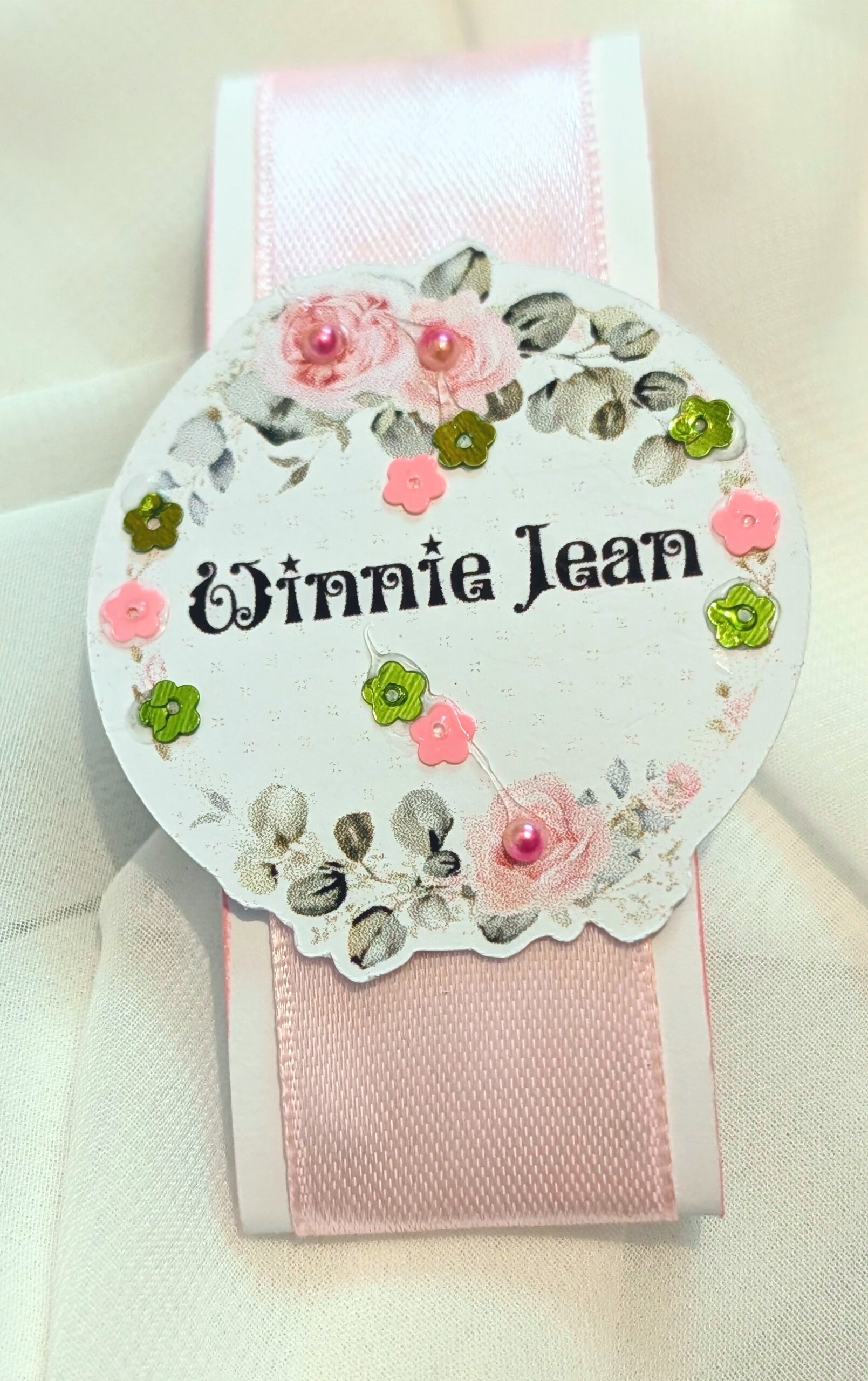 Personalized New Baby money wallet gift card cash envelope Handmade - Image 8
