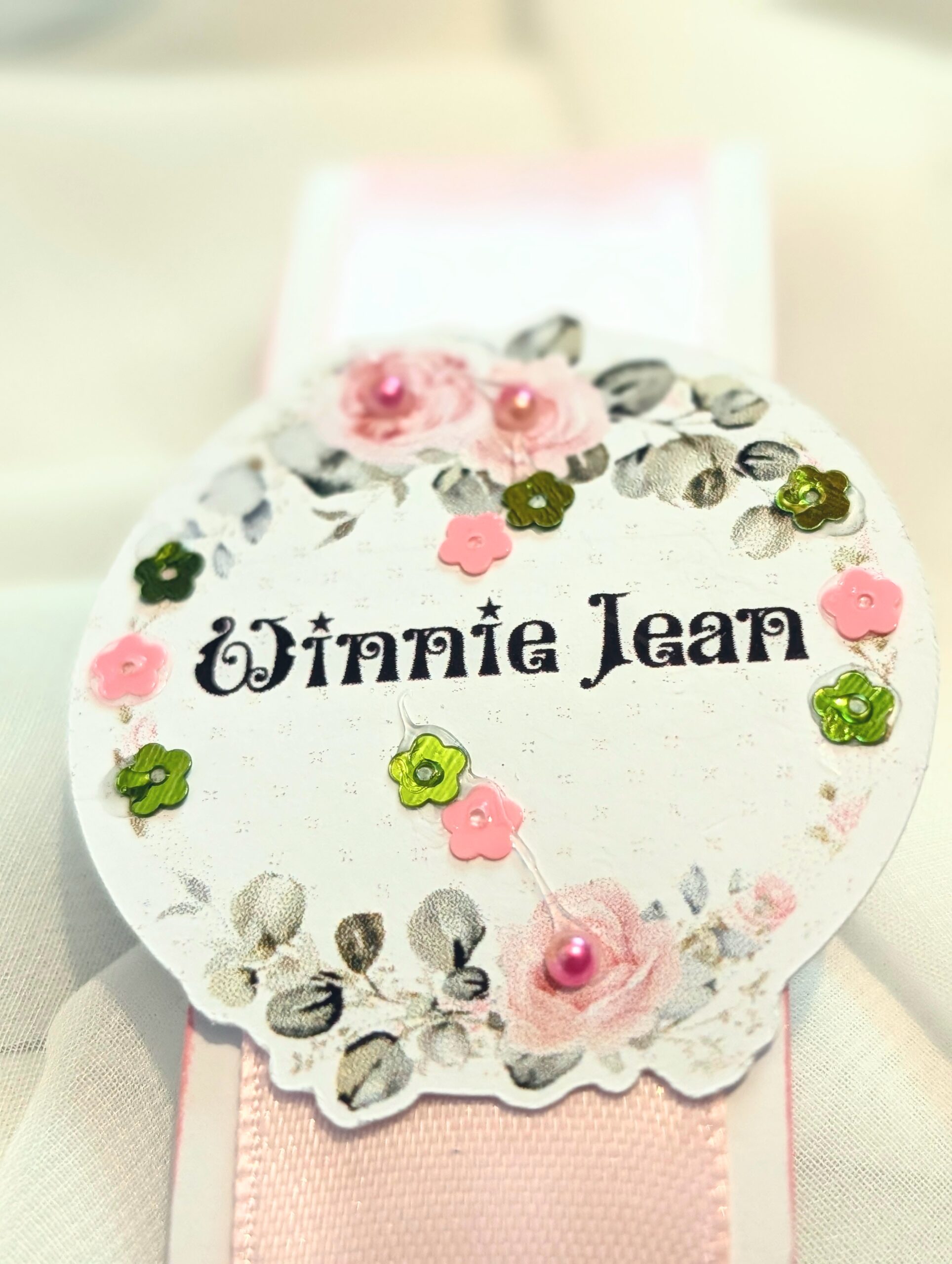 Personalized New Baby money wallet gift card cash envelope Handmade - Image 9