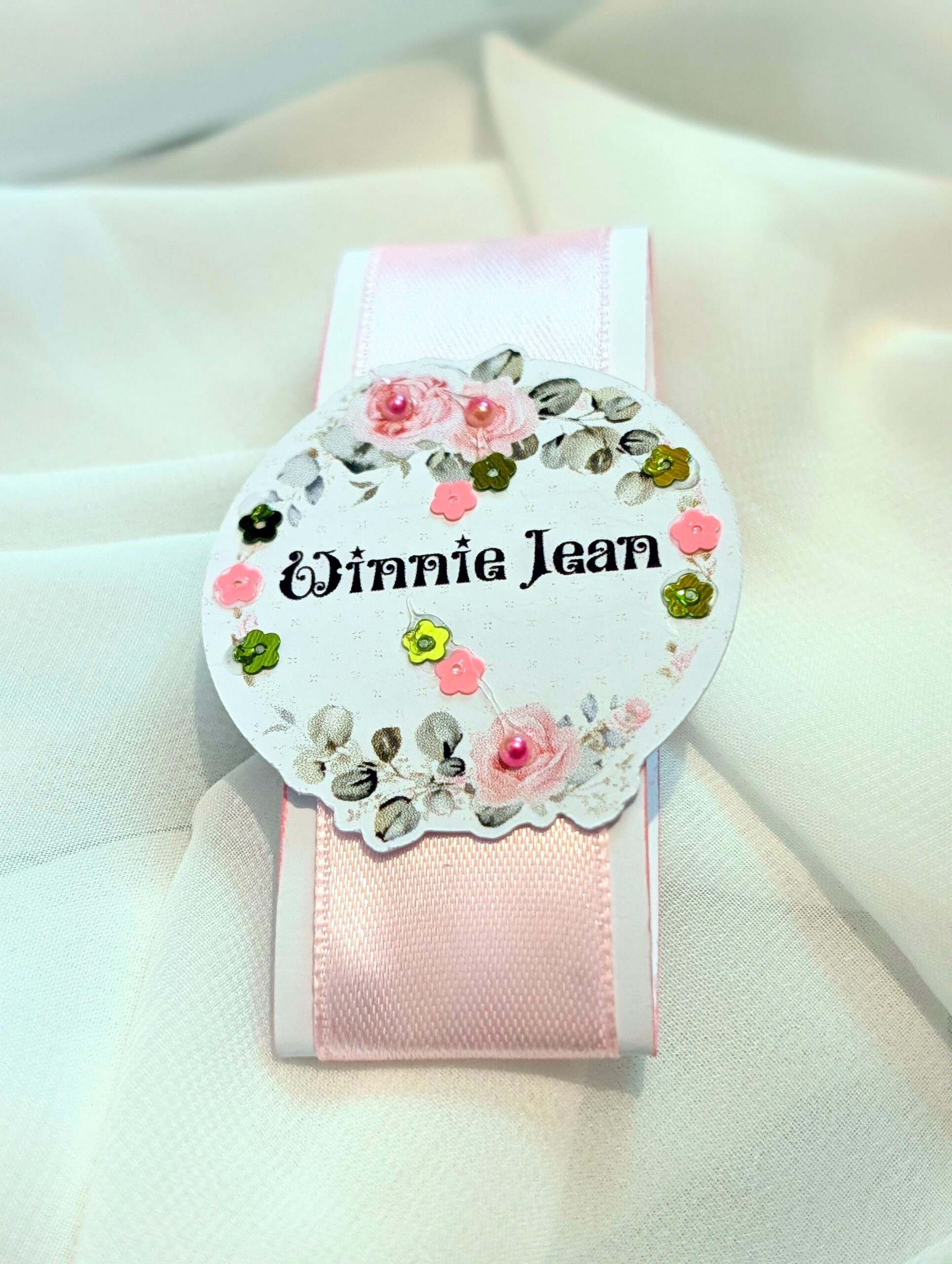 Personalized New Baby money wallet gift card cash envelope Handmade - Image 10