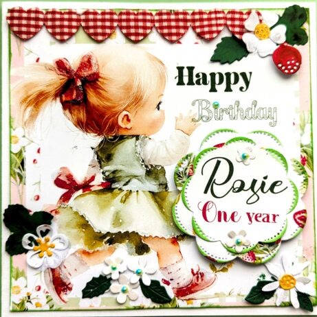 Sweet Girl Birthday Card