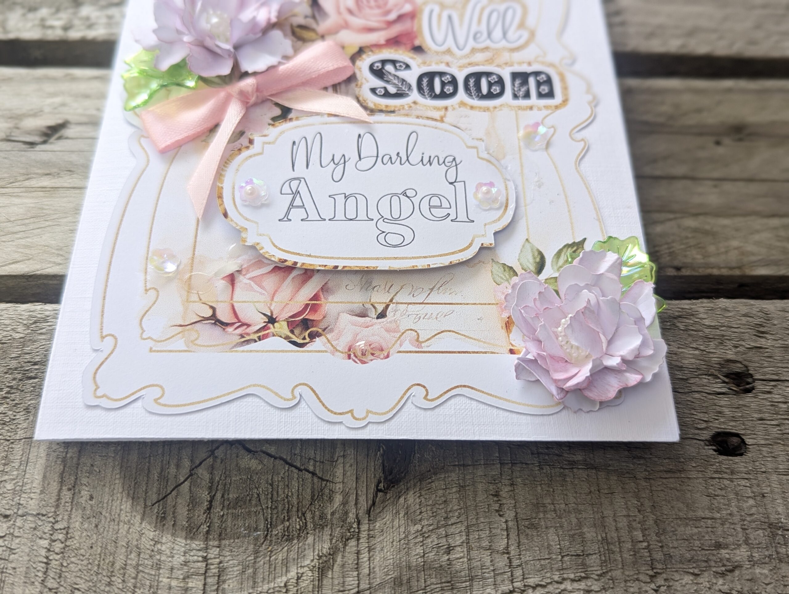Personalised Get Well Soon Card