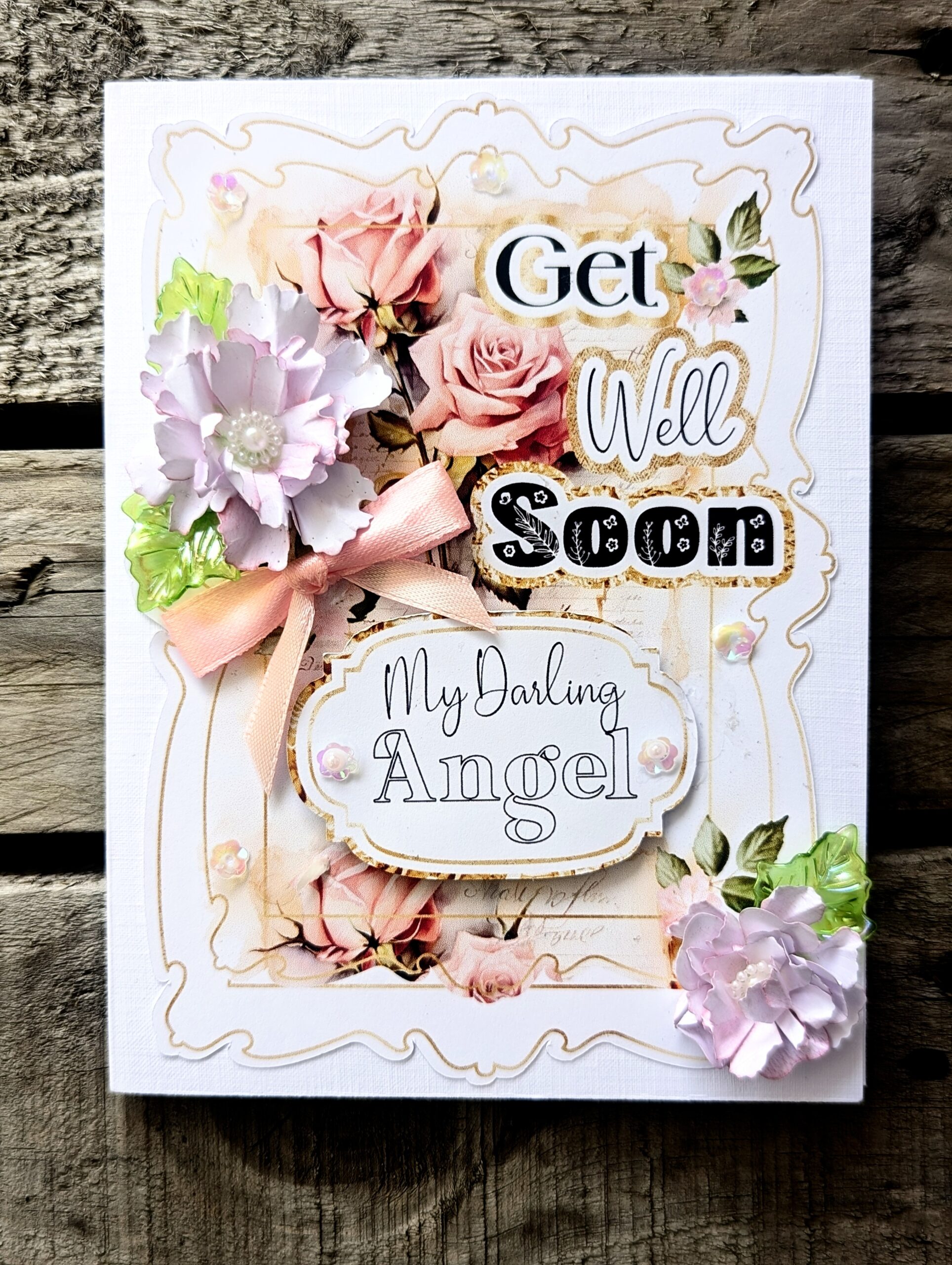 Personalised Get Well Soon Card