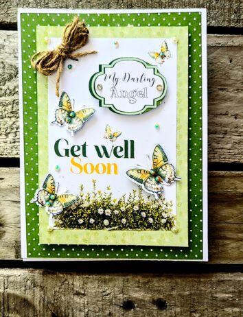 Personalised Get Well Soon Card