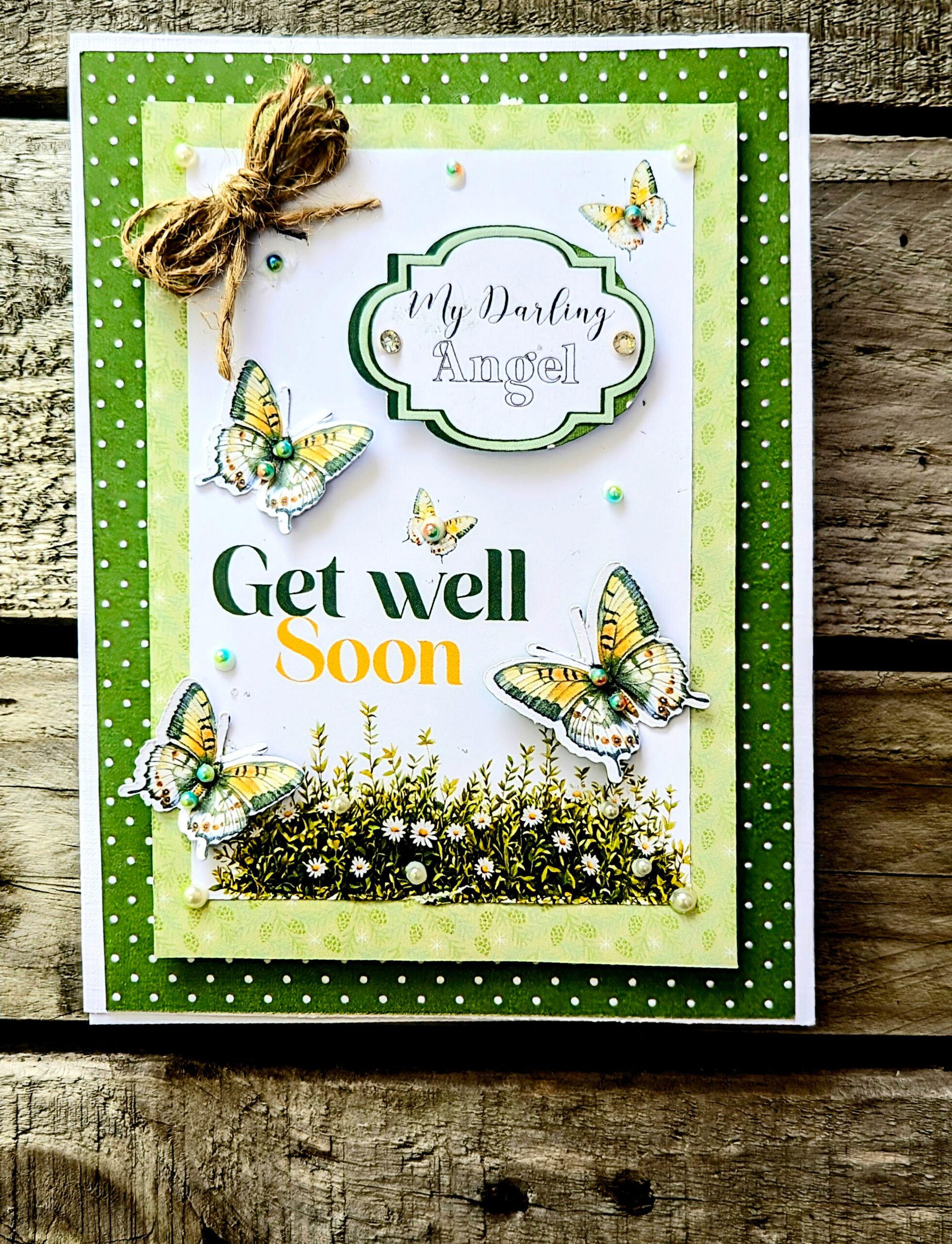 Personalised Get Well Soon Card