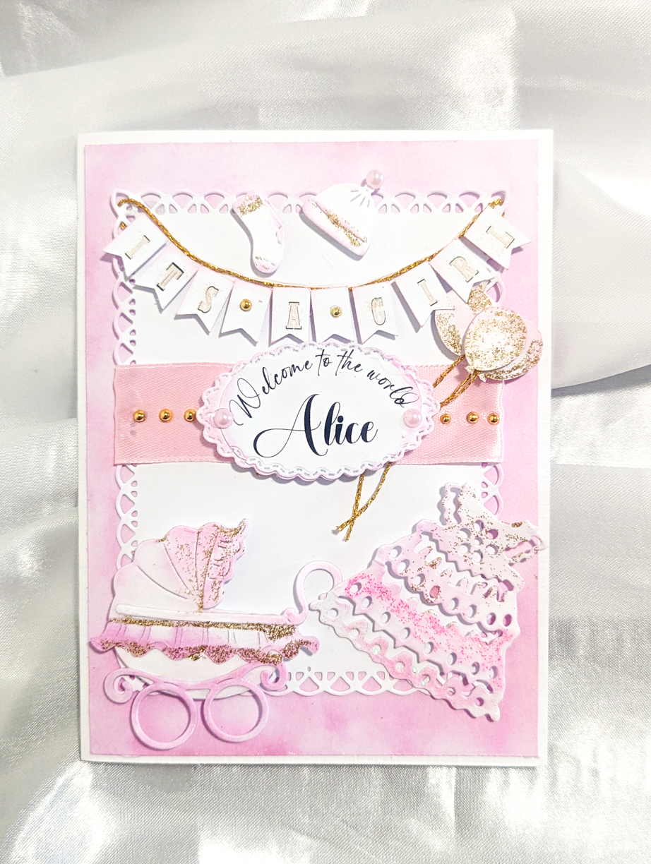 New Baby Girl Card