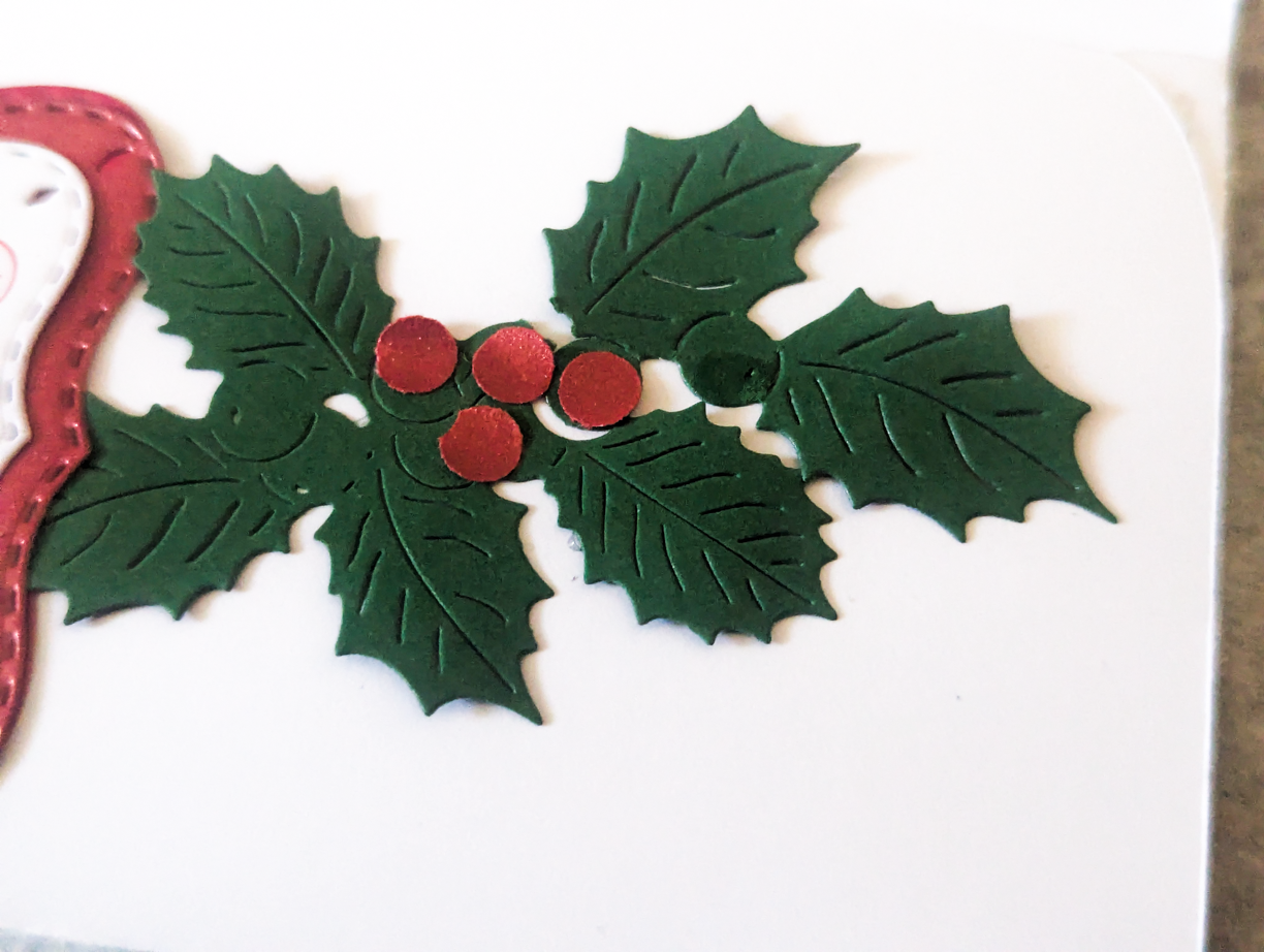 Personalised Handmade Christmas Money Wallet