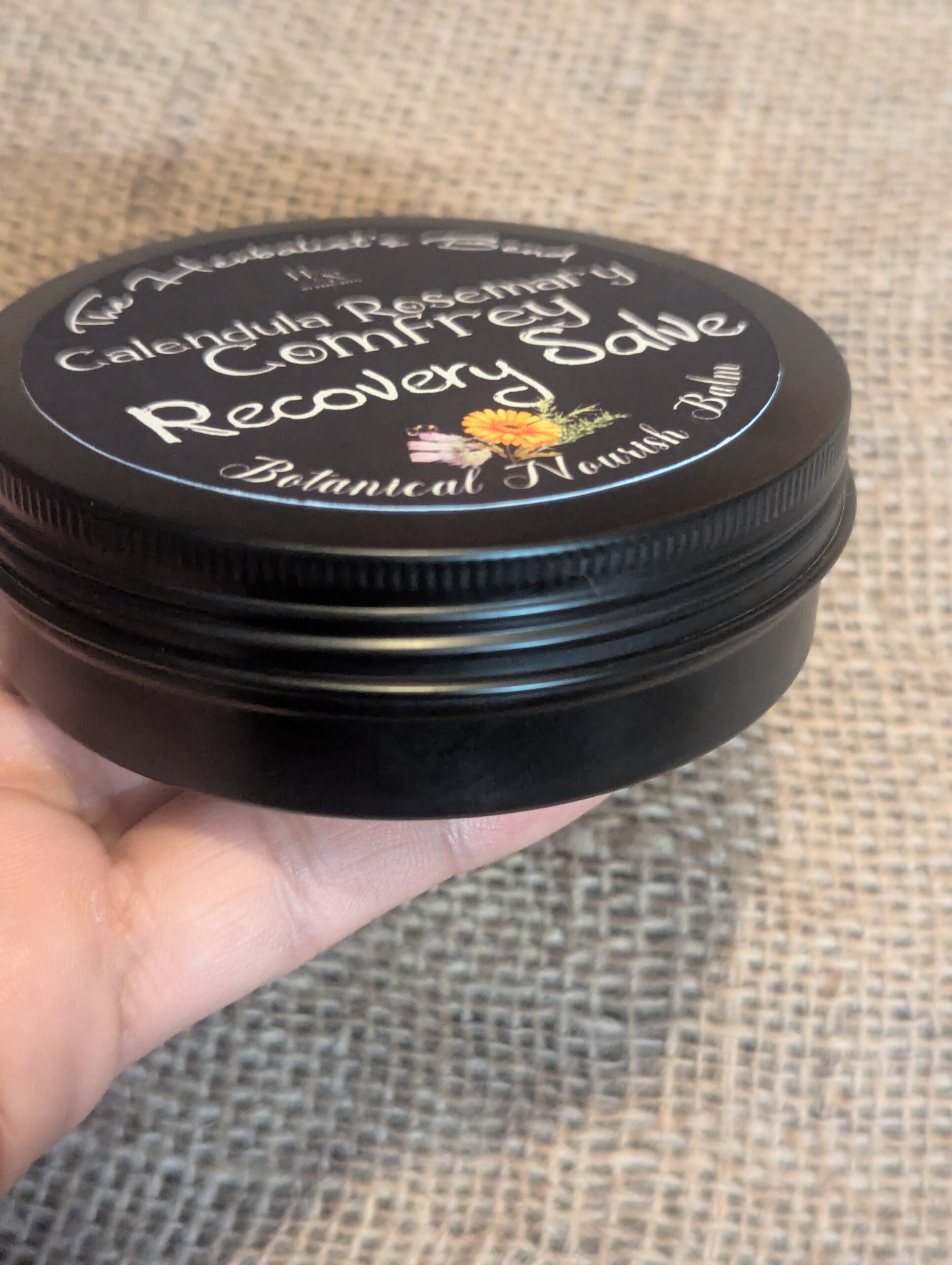 Recovery Salve Natural Healing The Herbalist's Blend Calendula Comfrey Balm - Image 5