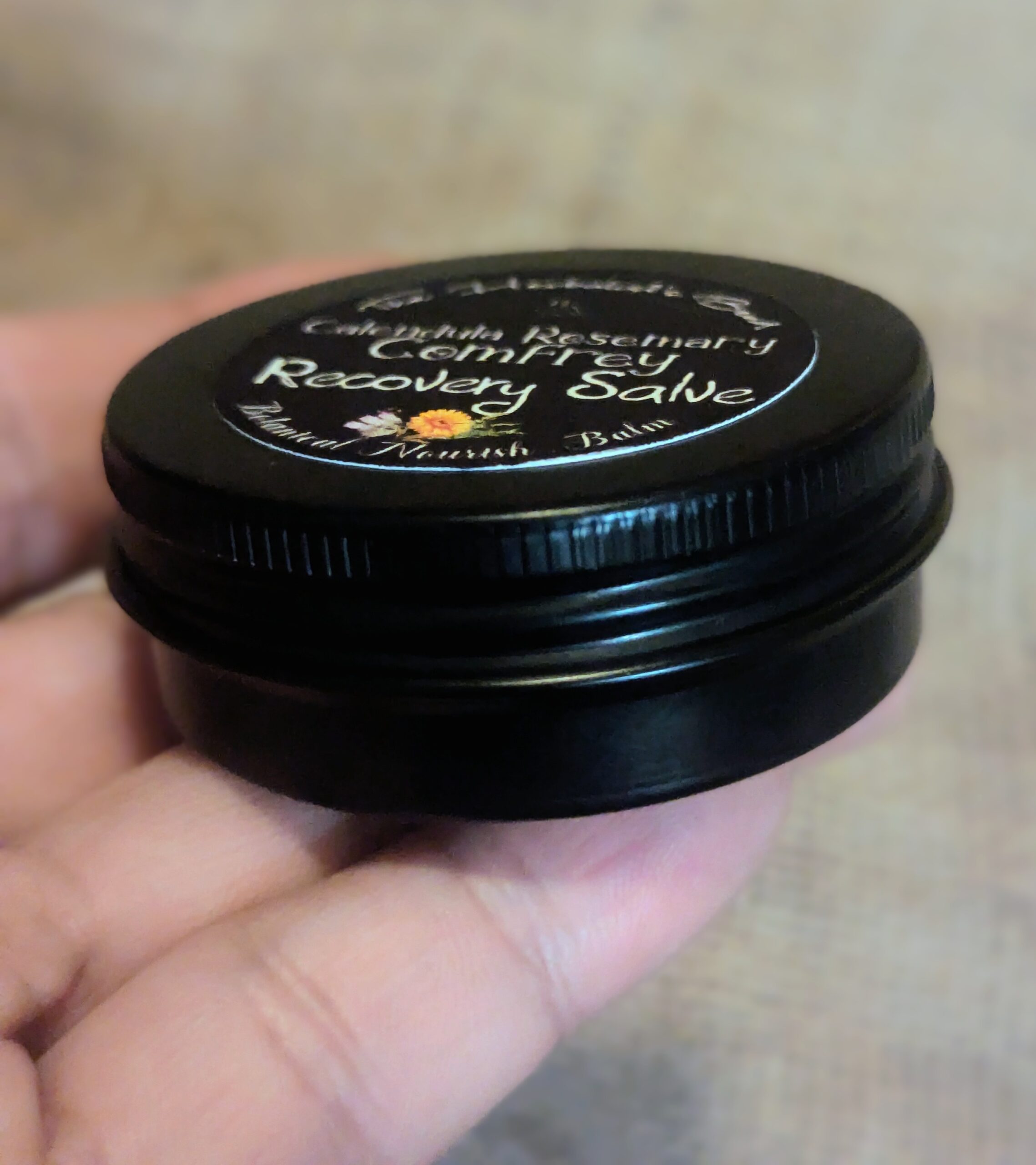 Recovery Salve Natural Healing The Herbalist's Blend Calendula Comfrey Balm - Image 13