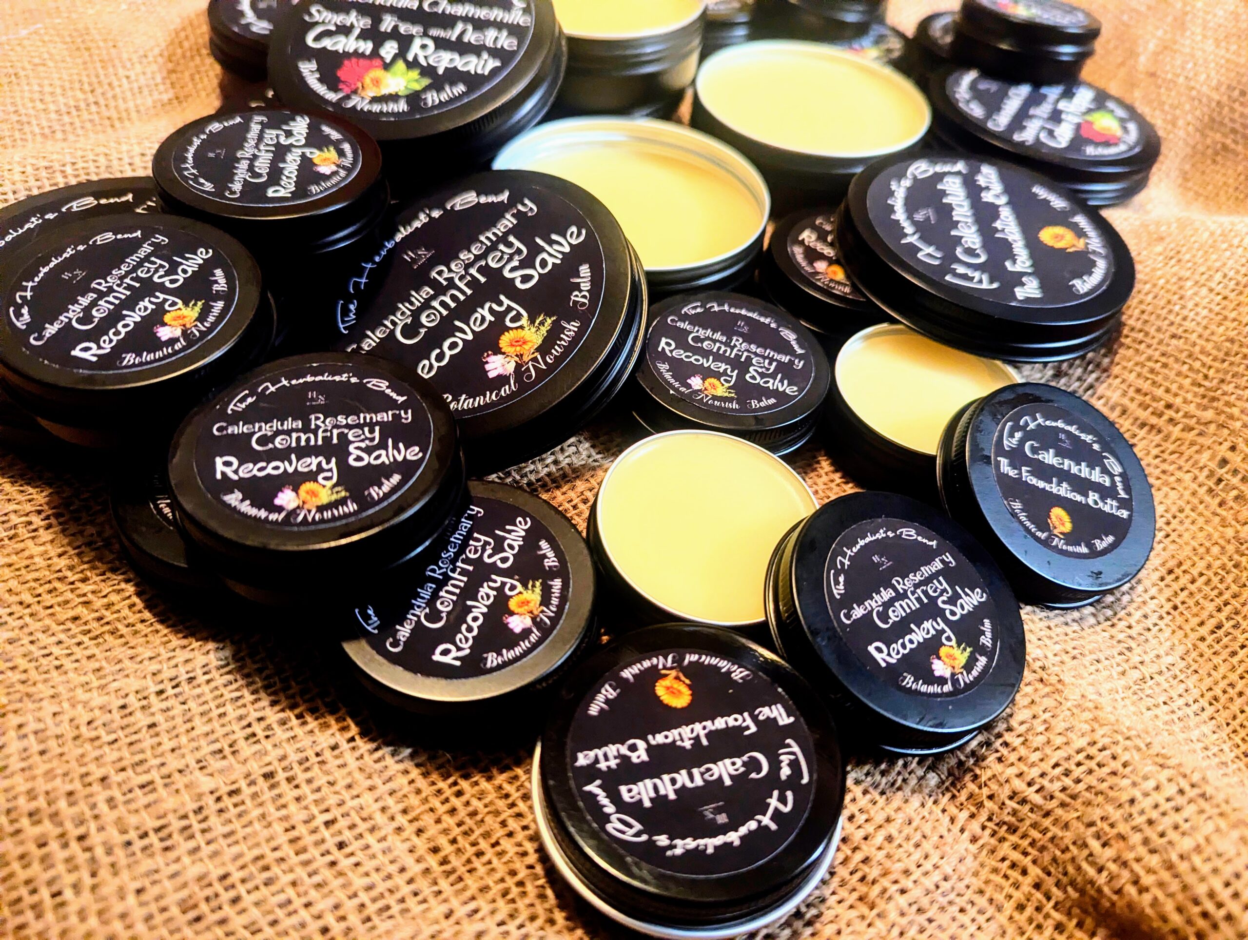 Recovery Salve Natural Healing The Herbalist's Blend Calendula Comfrey Balm - Image 11