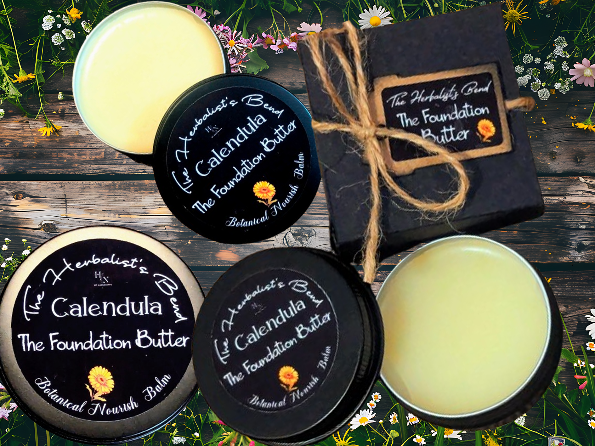 Recovery Salve Natural Healing The Herbalist's Blend Calendula Comfrey Balm - Image 16