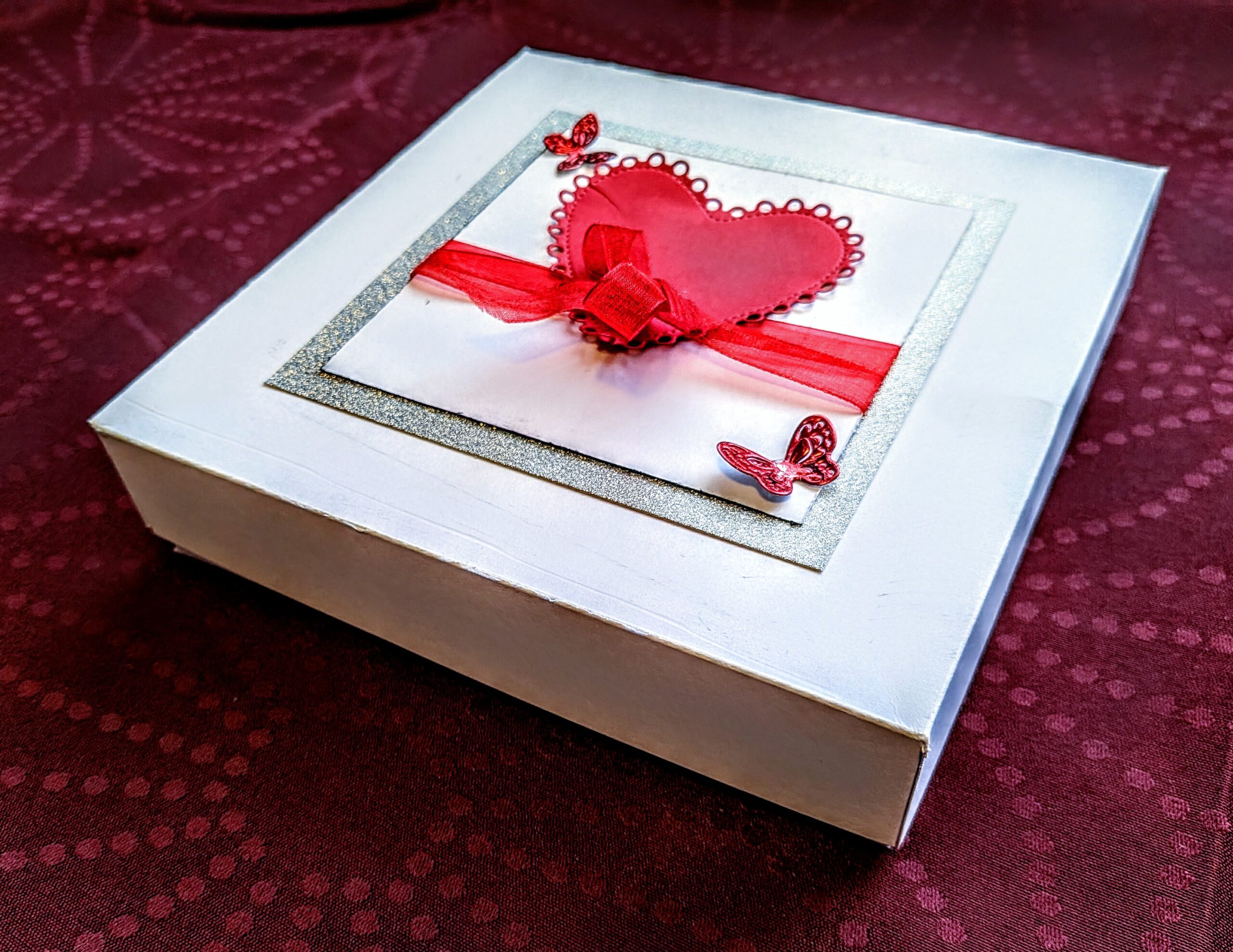 Luxury Personalised 3D Red Rose Boxed Card "The Heart's Secret" - Image 24