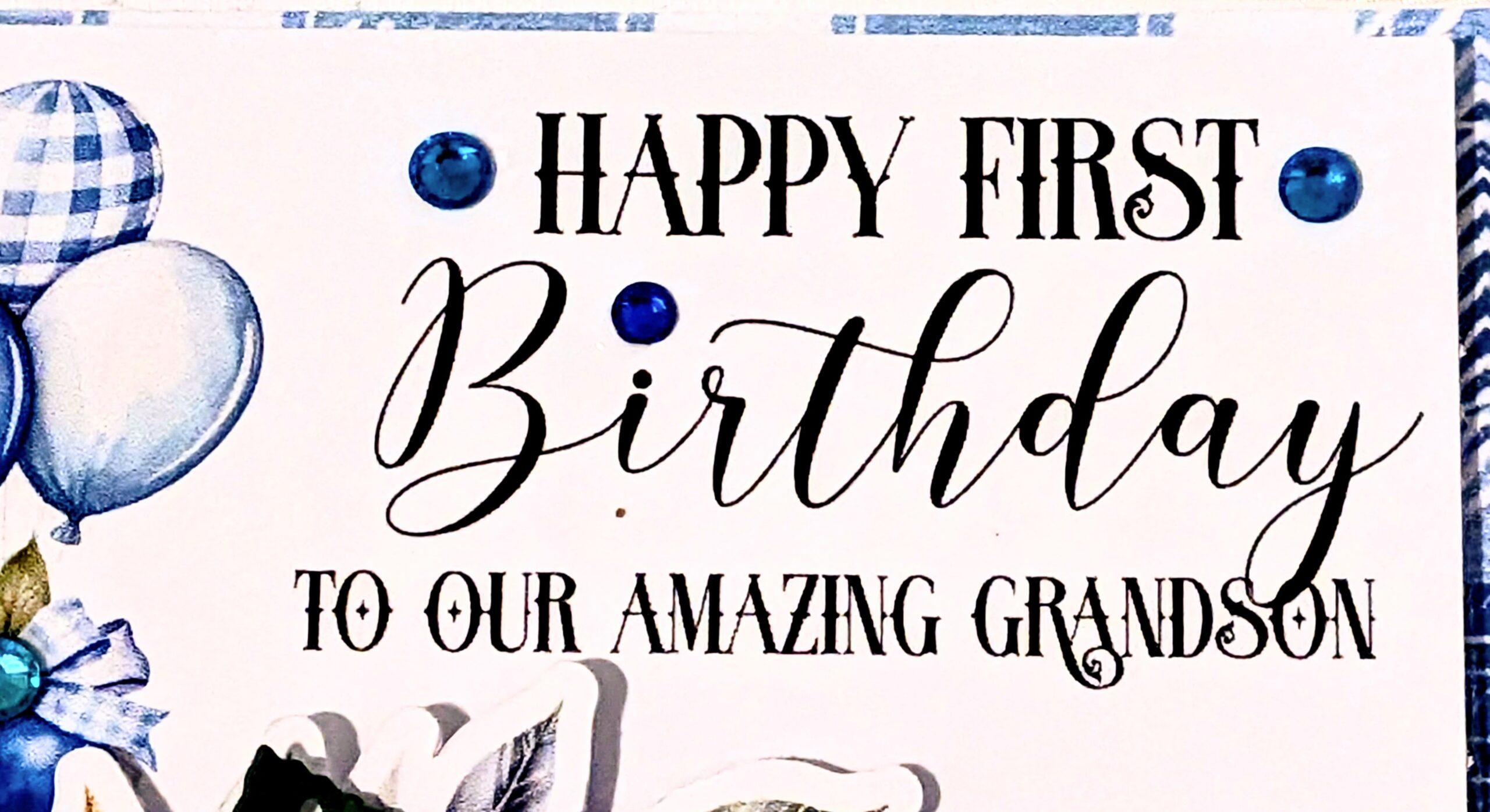 Personalised Blueberry Boys Card - Any Age, Name, Relation-Son, Grandson, Nephew - Image 15