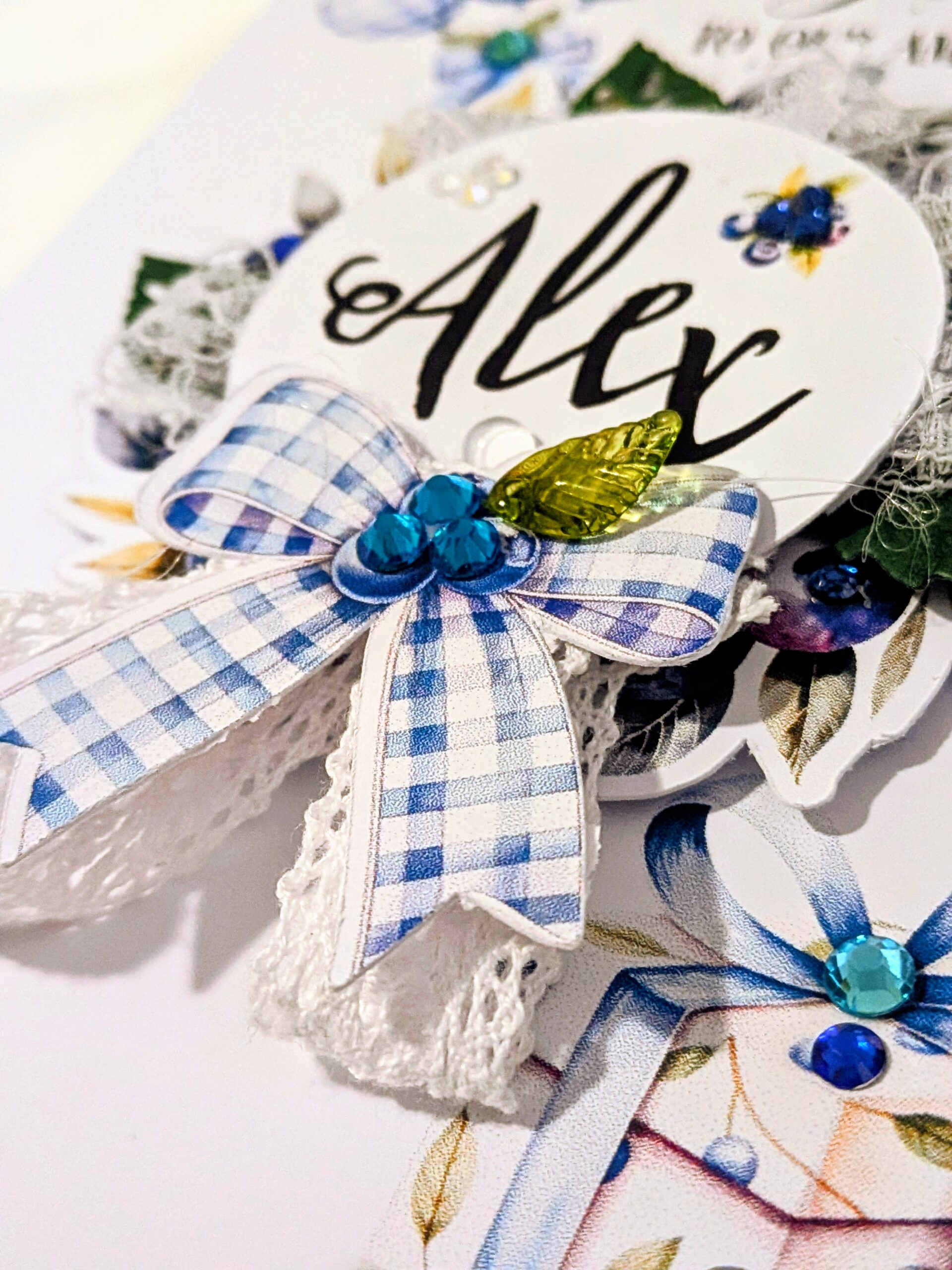 Personalised Blueberry Boys Card - Any Age, Name, Relation-Son, Grandson, Nephew - Image 16