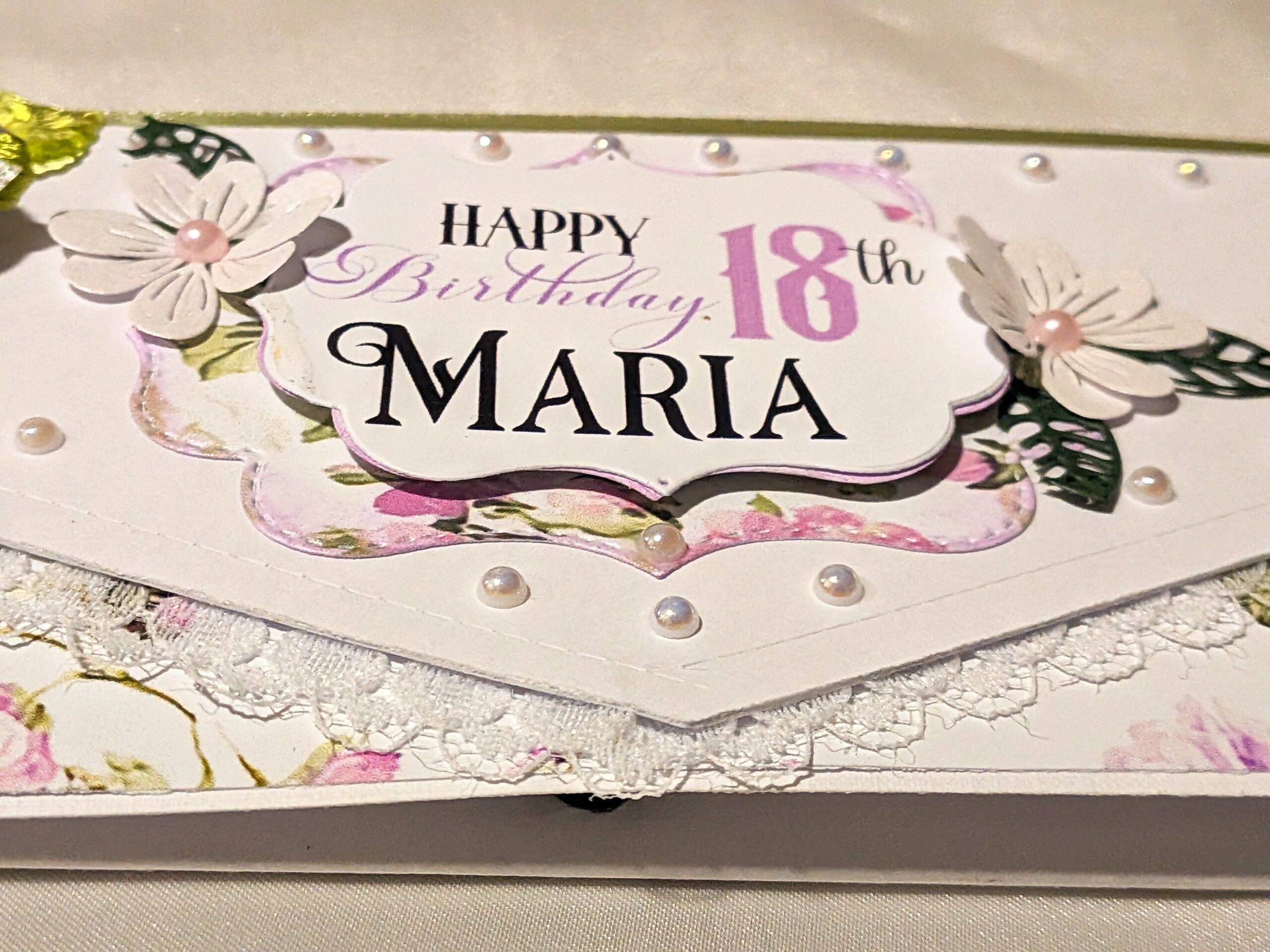 Luxury Boxed Personalised Handmade Money Wallet Envelope for Cash, Gift Card - Image 3