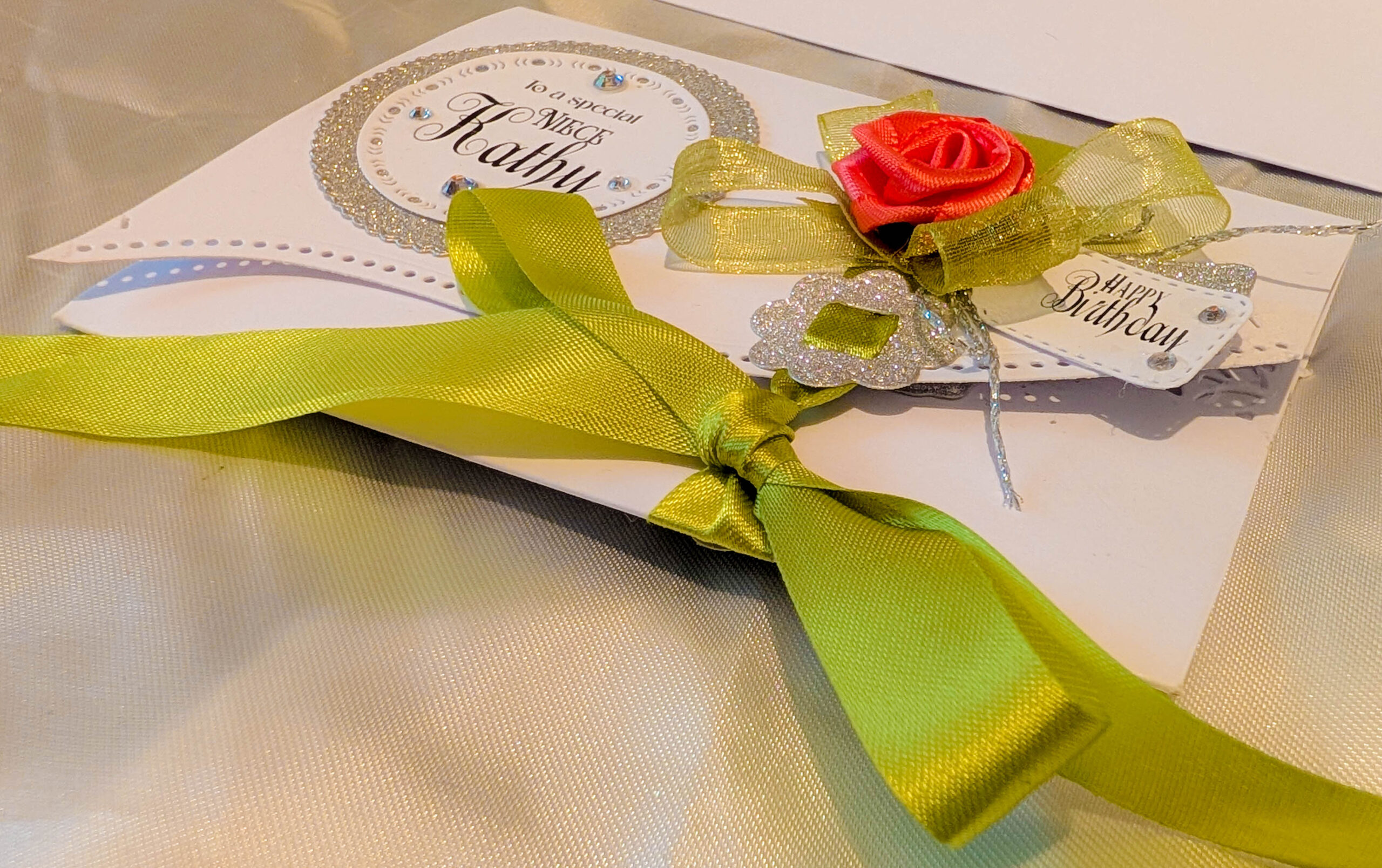 Handmade luxury money envelope