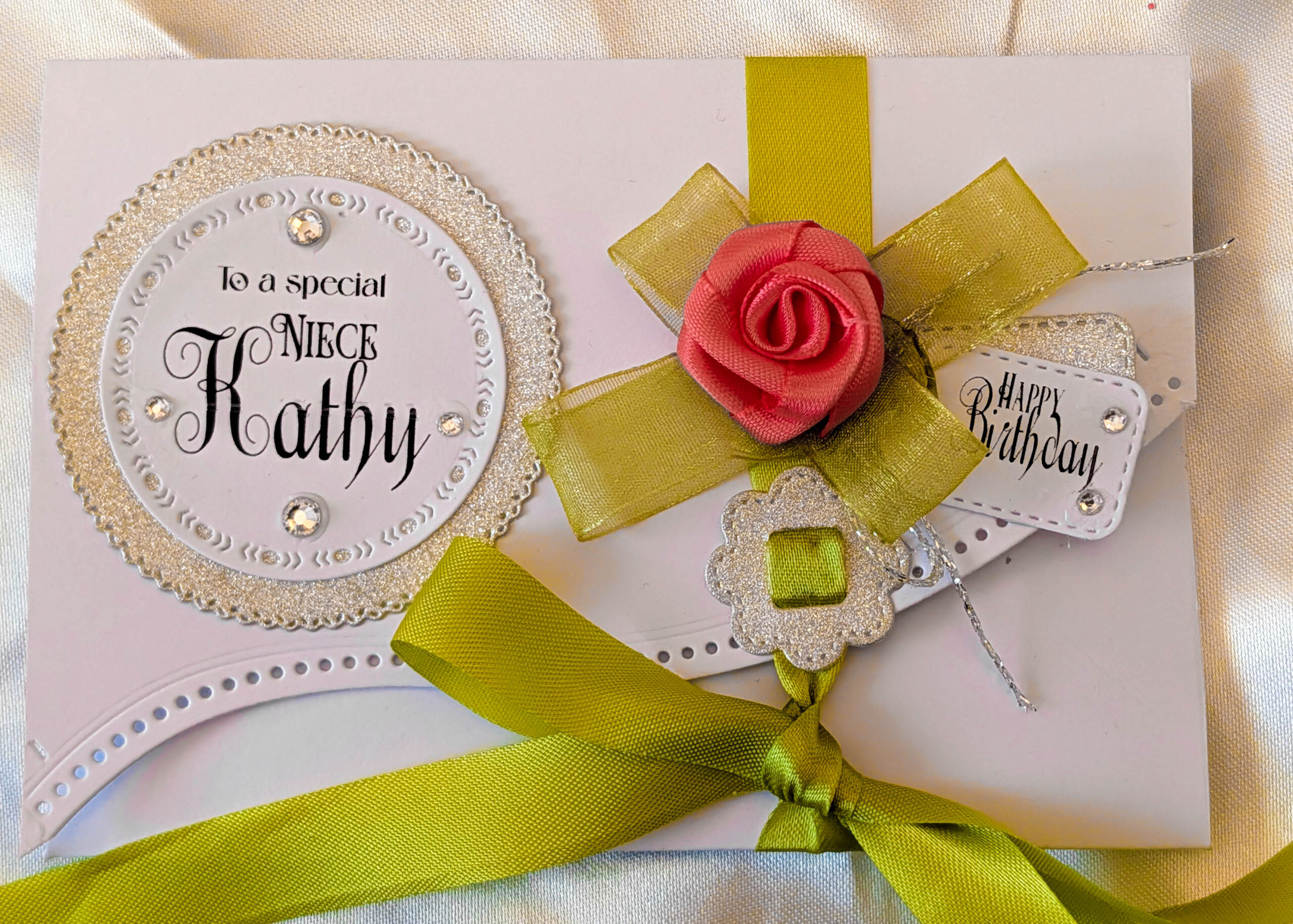 Handmade luxury money envelope