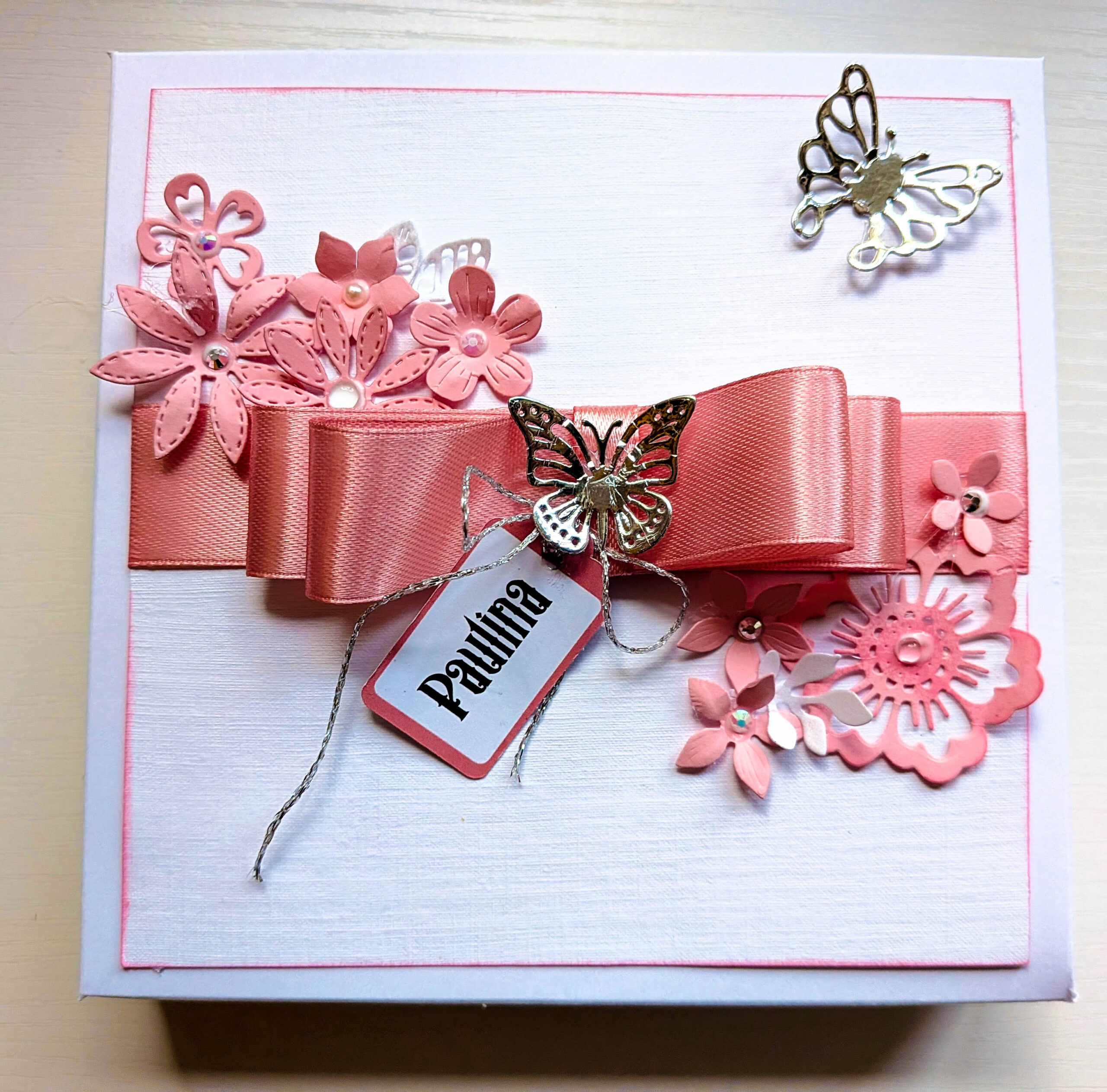 Luxury Personalised Pink Boxed Card | Handmade Driving Test & Birthday Keepsake - Image 17
