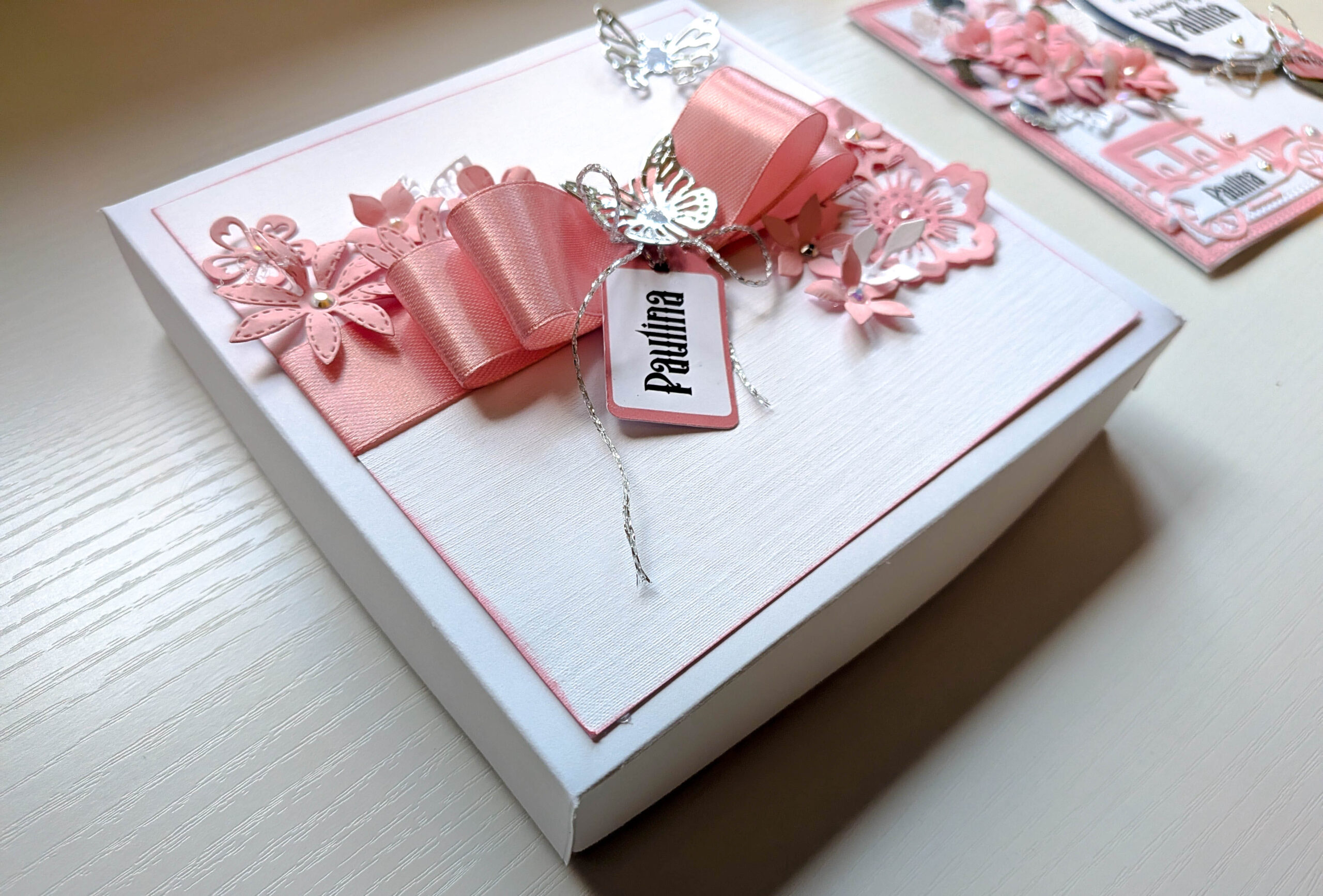 Luxury Personalised Pink Boxed Card | Handmade Driving Test & Birthday Keepsake - Image 16
